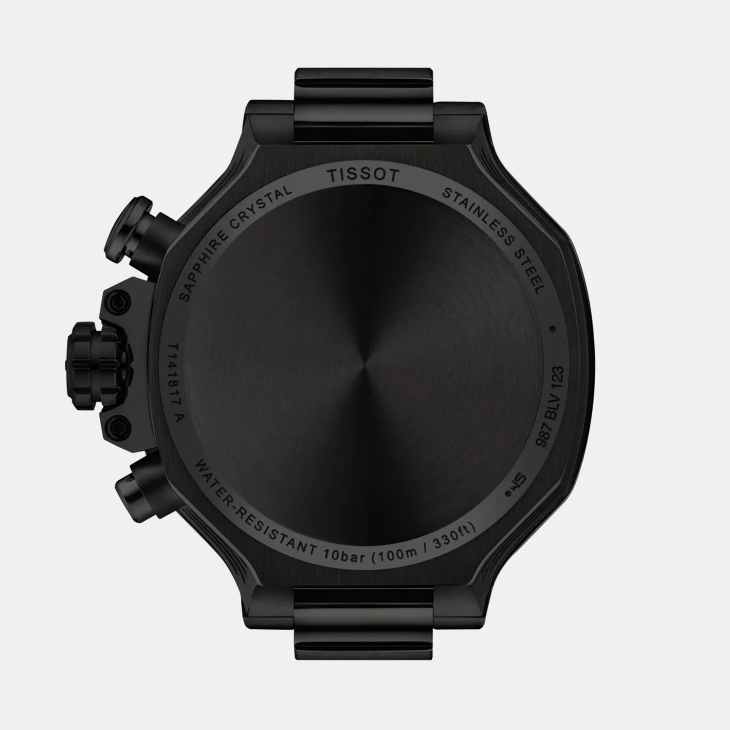 T-Race Men Chronograph Black Dial Quartz Silicone Watch T1418173705100 - Image 3
