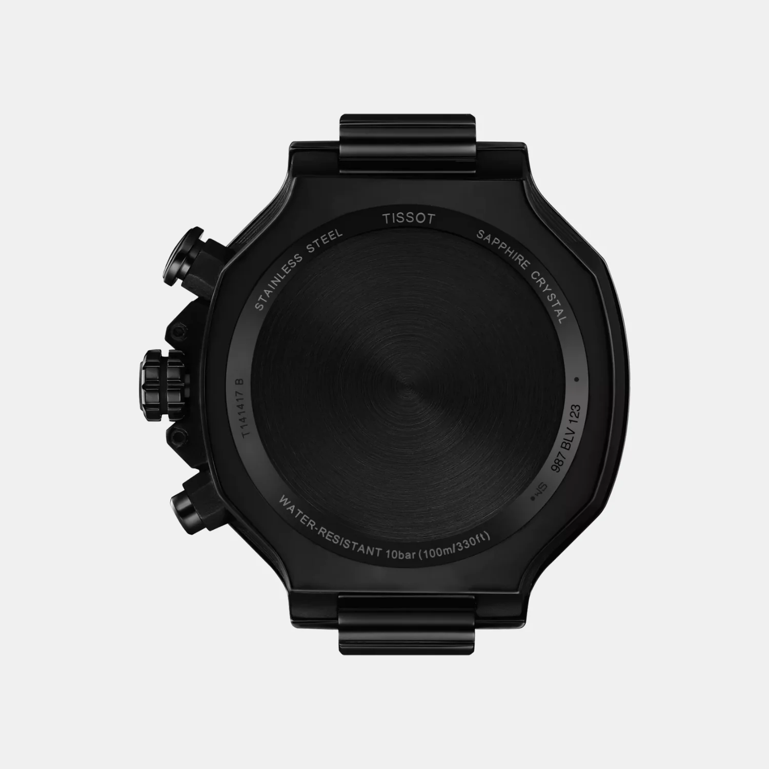T-Race Men Quartz Dark Grey Dial Chronograph Silicone Watch T1414173706100 - Image 3