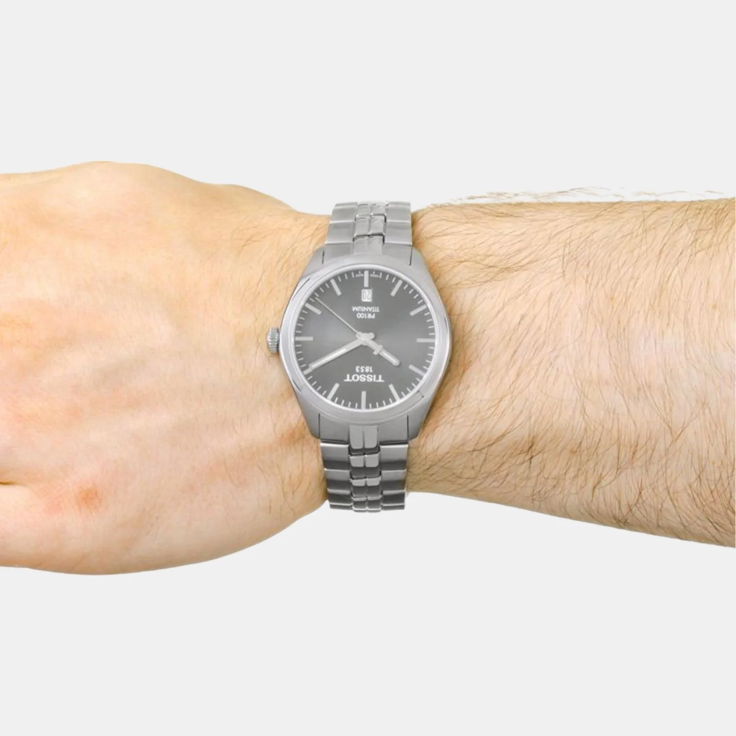 PR 100 Men Analog Stainless Steel Watch T1014104406100 - Image 3