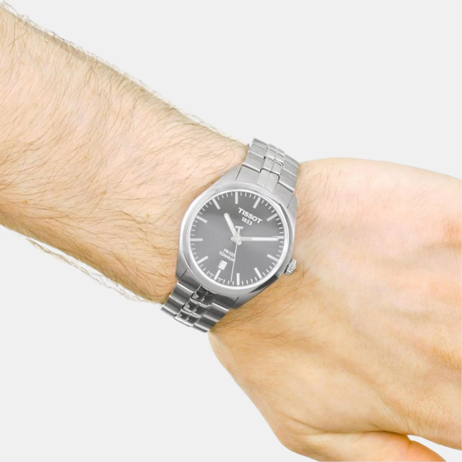 PR 100 Men Analog Stainless Steel Watch T1014104406100 - Image 4