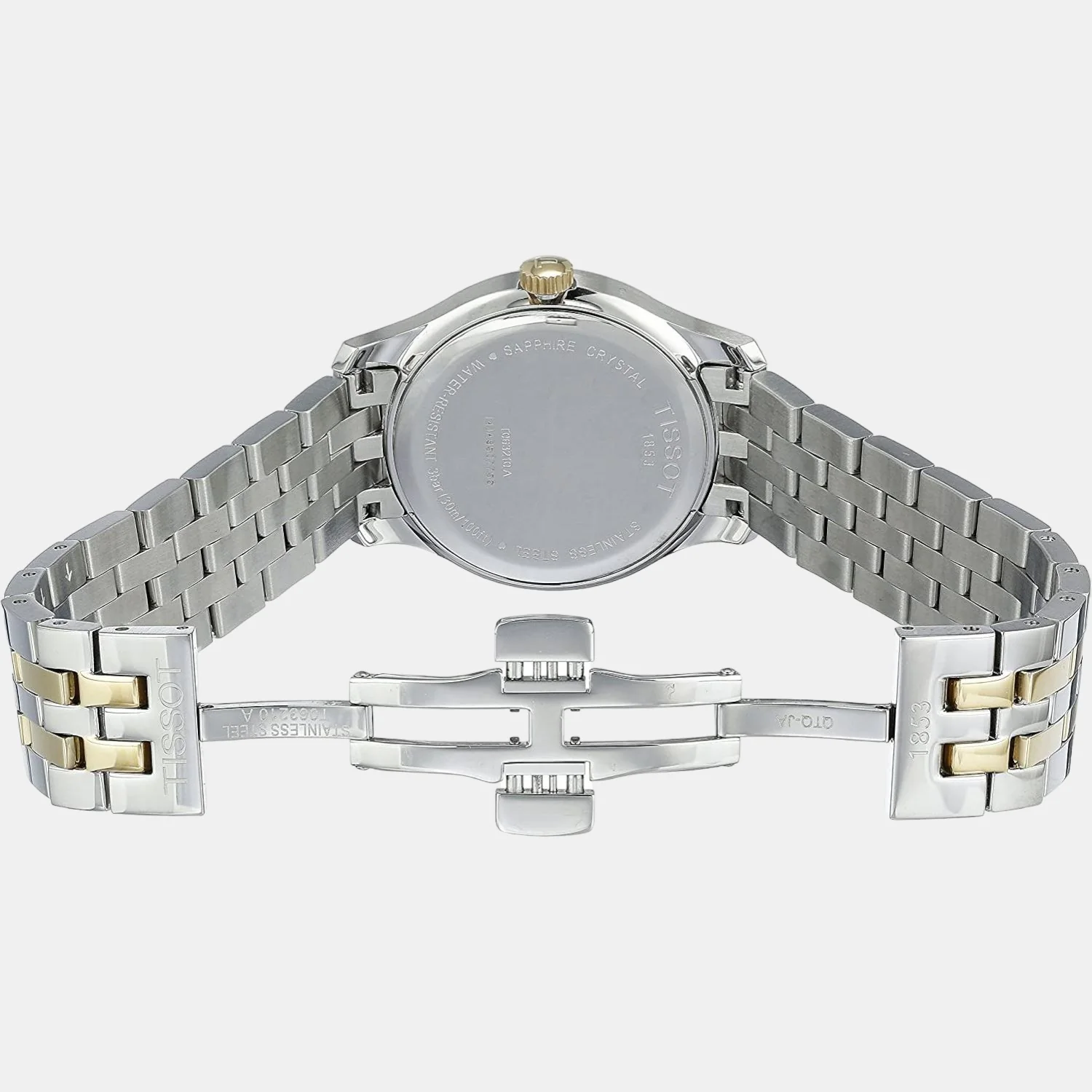 Tradition Women Quartz Silver Dial Analog Stainless Steel Watch T0632102203700 - Image 2