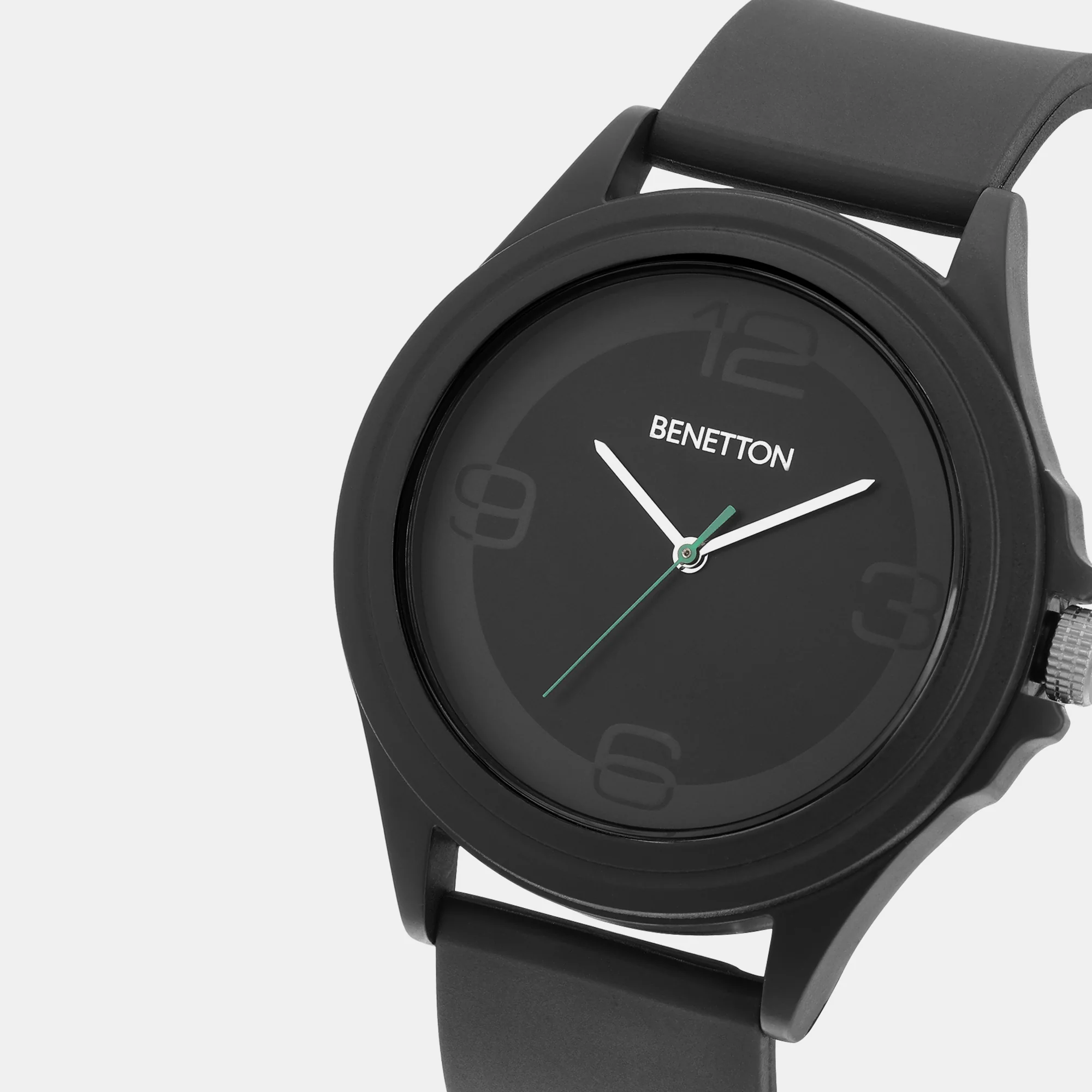 Iconic Men Quartz Black Dial Analog Silicone Watch UWUCG0308 - Image 2