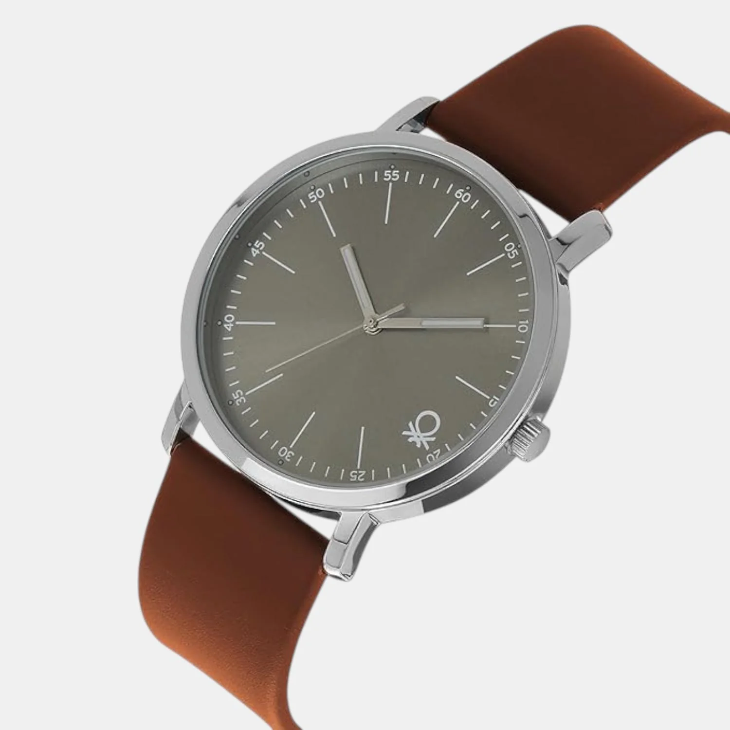 Signature Men Quartz Grey Dial Analog Leather Watch UWUCG1304 - Image 2