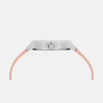 Signature Women Quartz Pink Dial Analog Leather Watch UWUCL0501 - Image 3