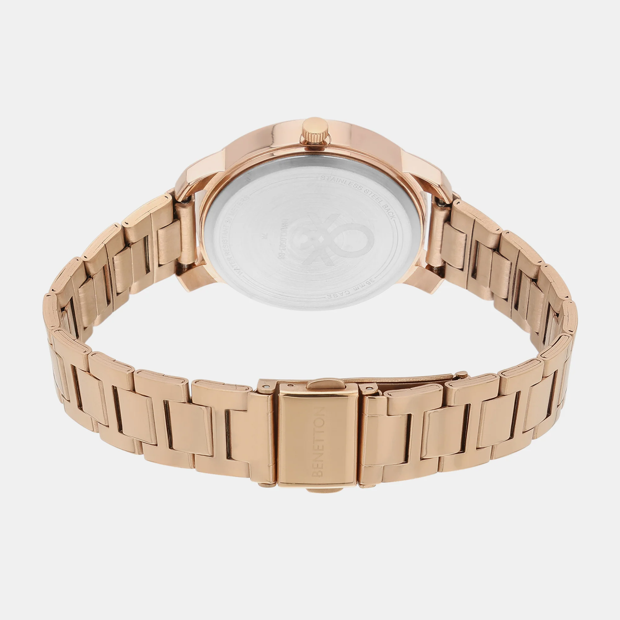 Signature Women Quartz Pink Dial Analog Stainless Steel Watch UWUCL0503 - Image 4