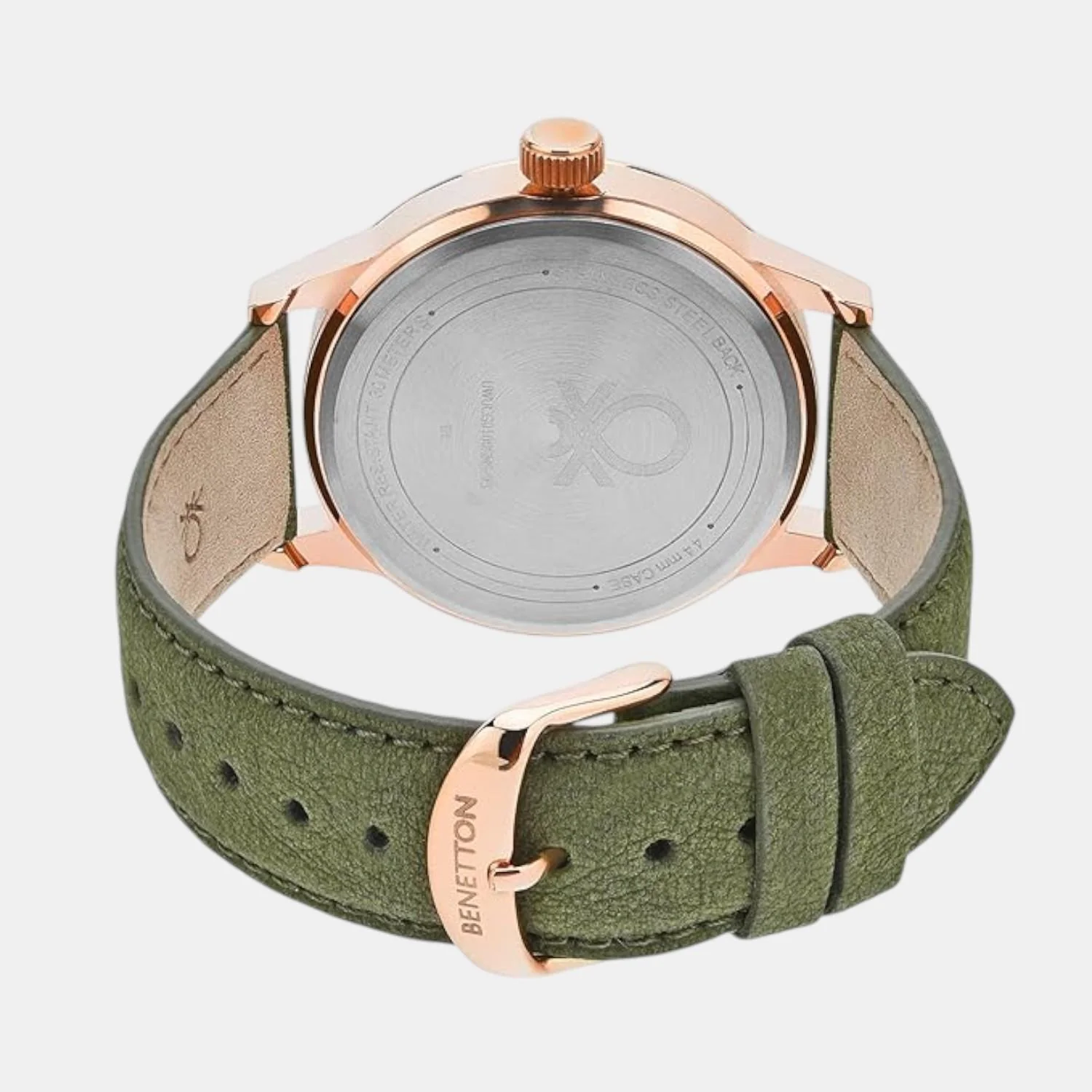 Social Men Quartz Light Grey Dial Analog Leather Watch UWUCG0100 - Image 4