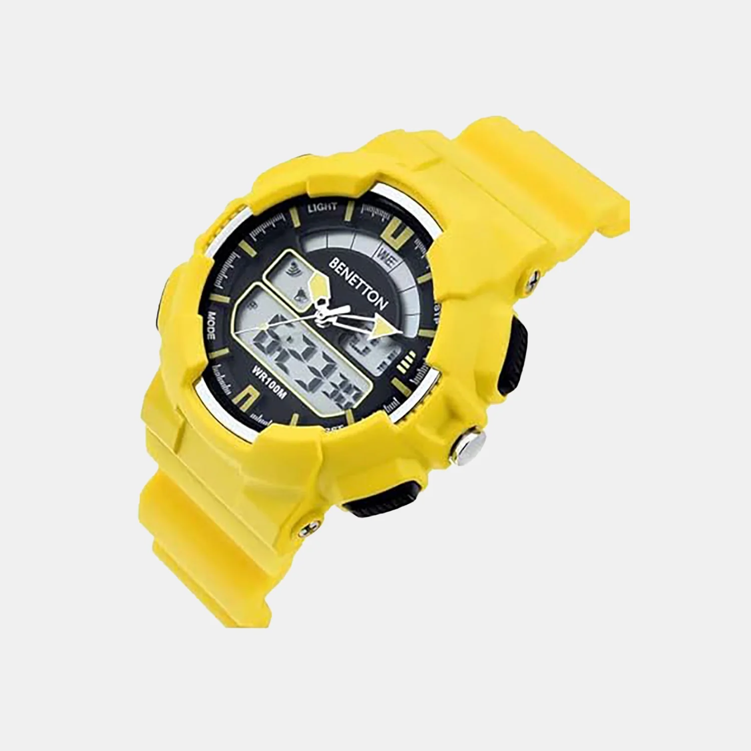 Sport Unisex Quartz Black Dial Analog-Digital Silicone Watch UWUCG0603 - Image 2
