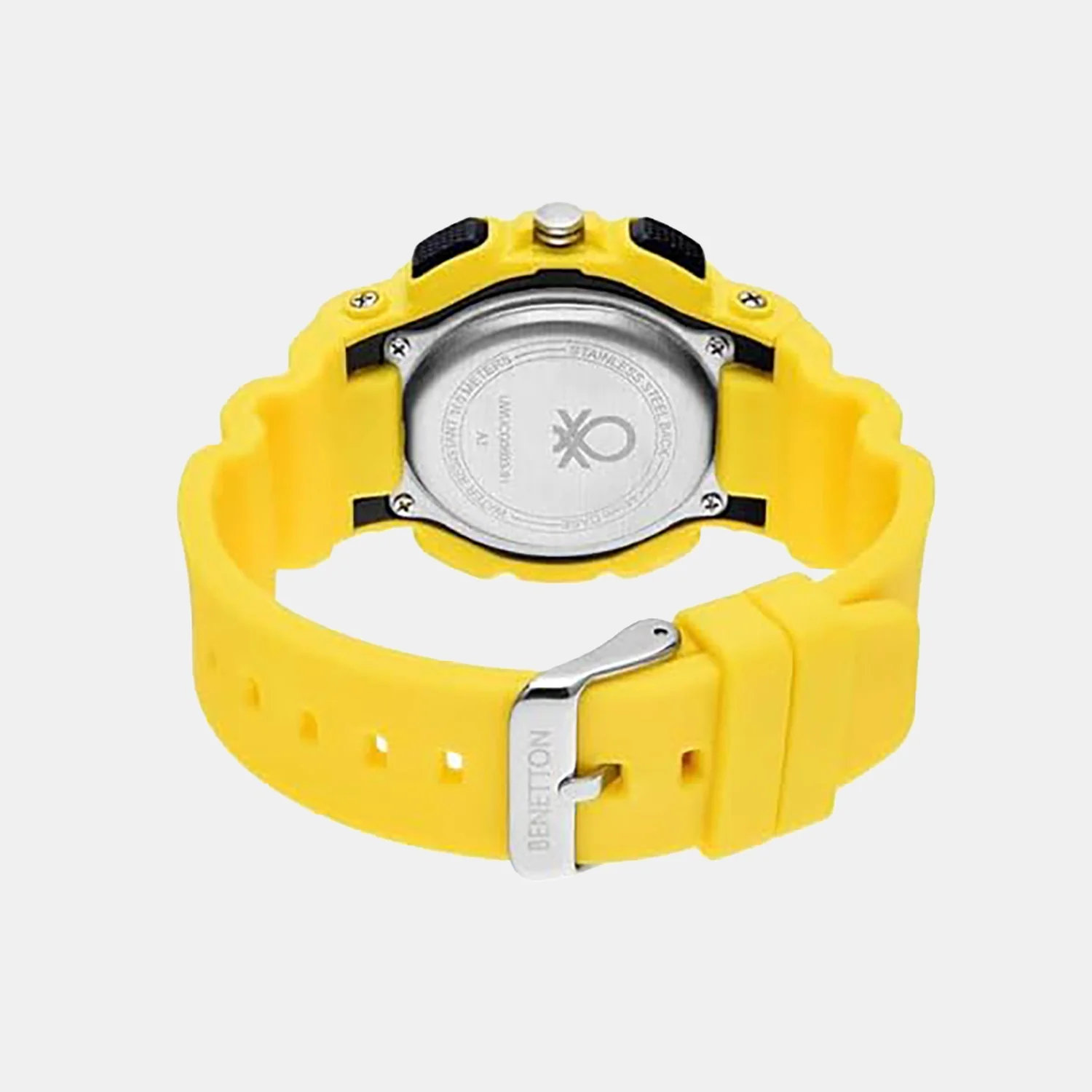 Sport Unisex Quartz Black Dial Analog-Digital Silicone Watch UWUCG0603 - Image 3