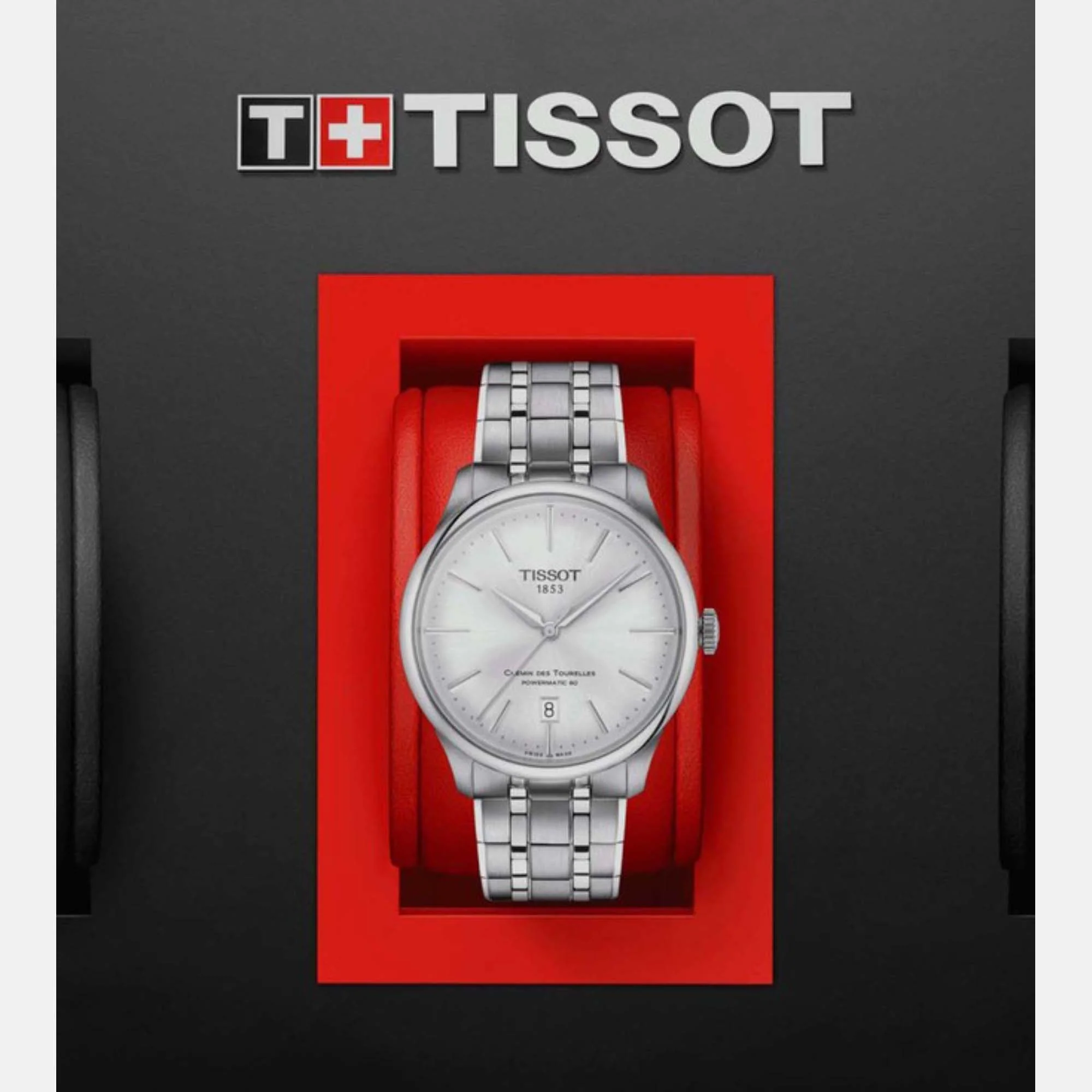 Chemin Des Tourelles Unisex Automatic Grey Dial Analog Stainless Steel Watch T1398071103100 - Image 5