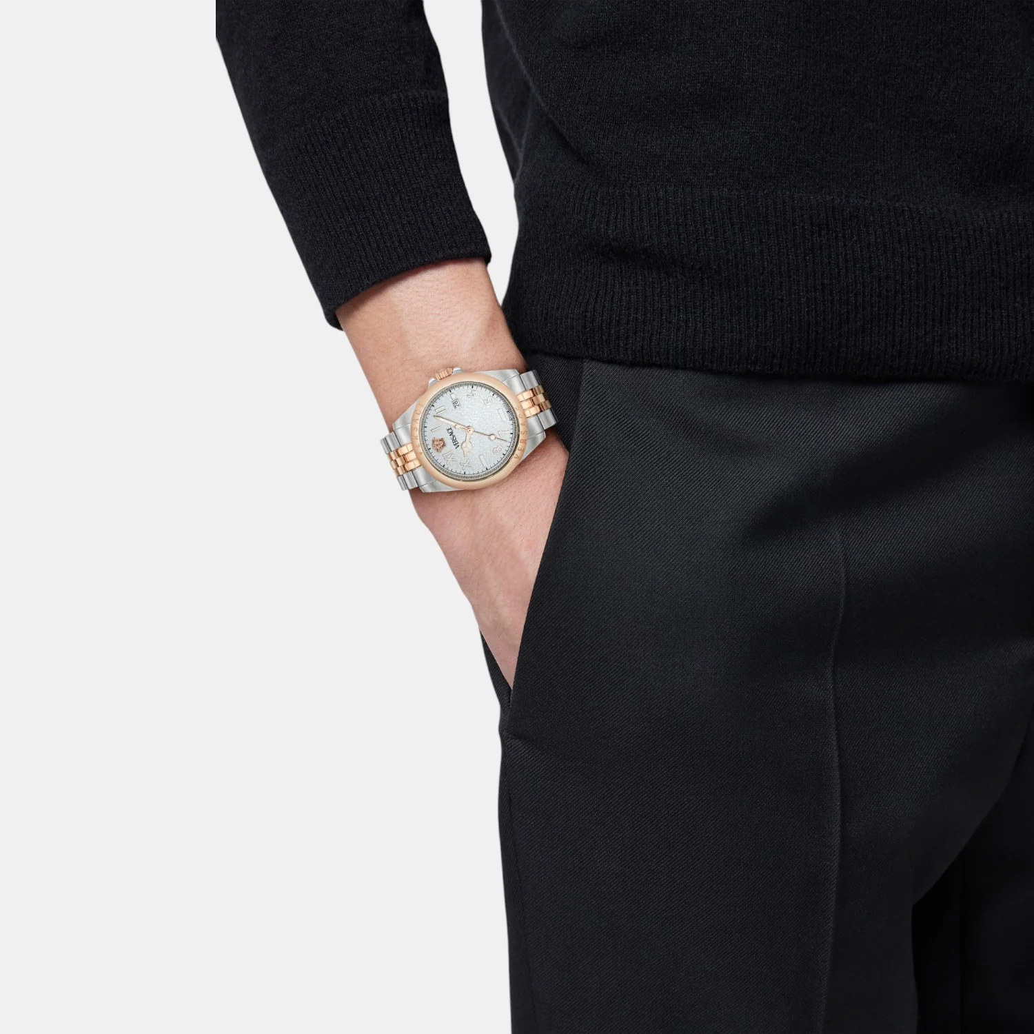Anteo Men Quartz White Dial Analog Stainless Steel Watch VE9H00424 - Image 5