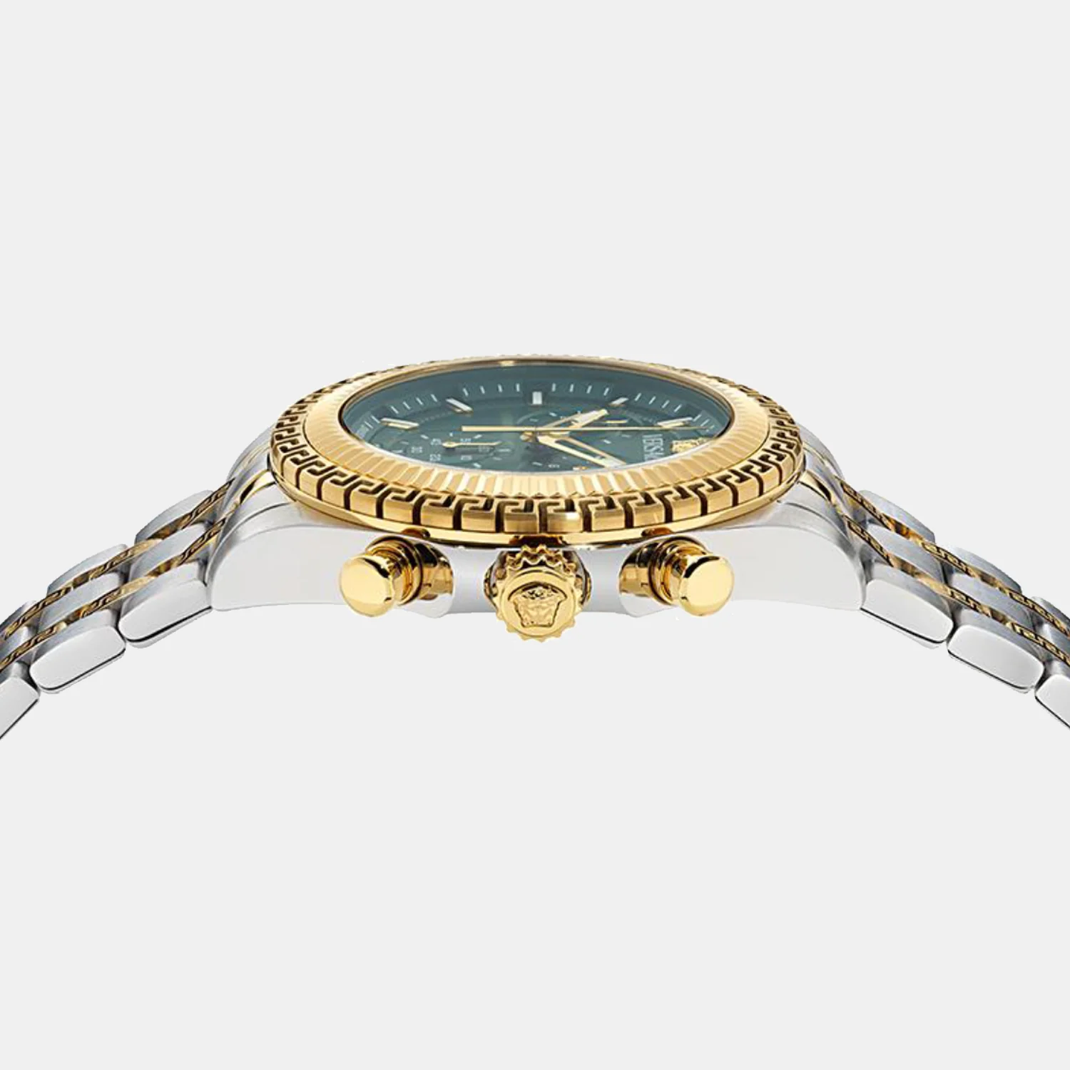 Fornax Men Quartz Green Dial Chronograph Recycled Steel Watch VE0W00425 - Image 3