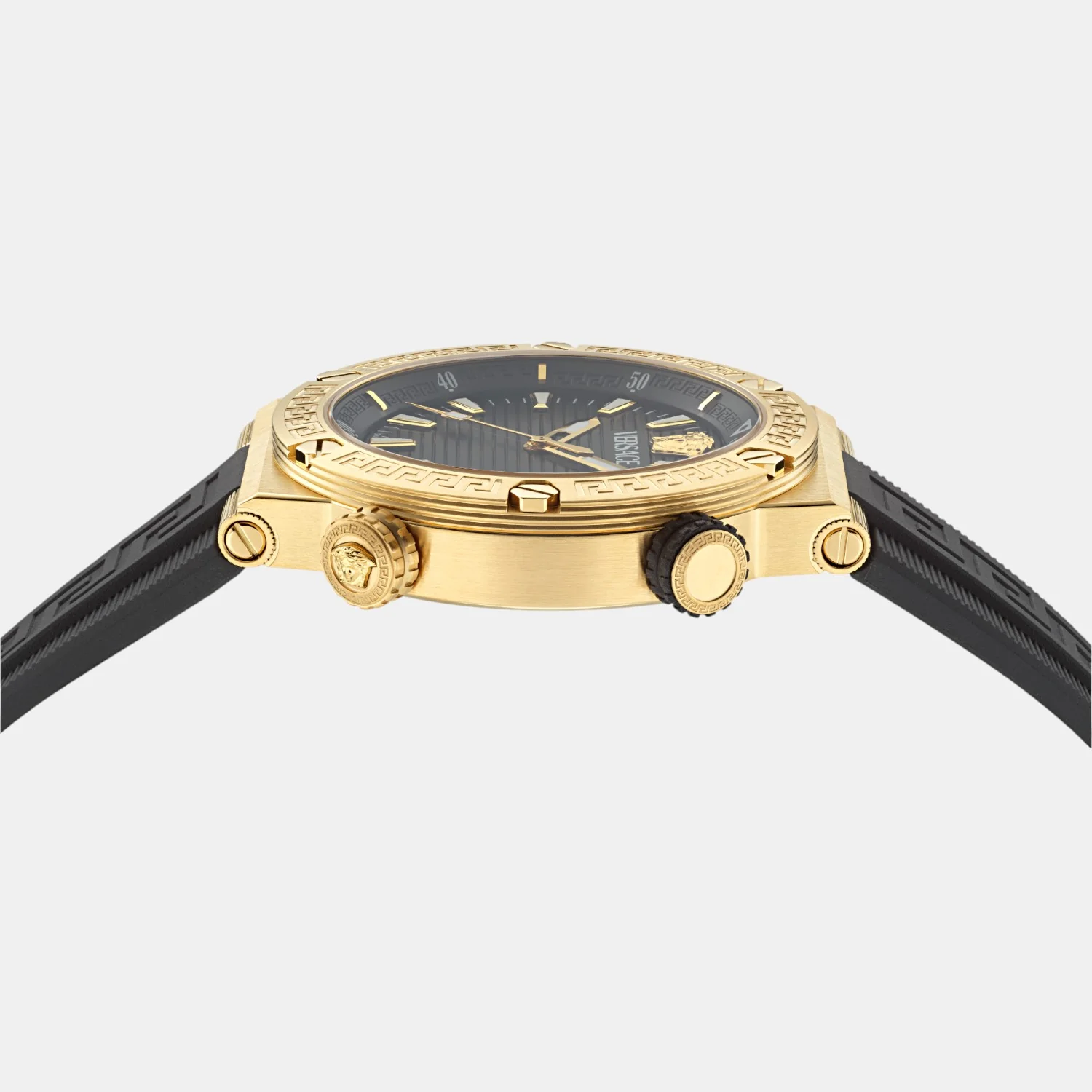 Greca Men Quartz Two Tone Dial Analog Recycled PU Watch VE8G00324 - Image 2