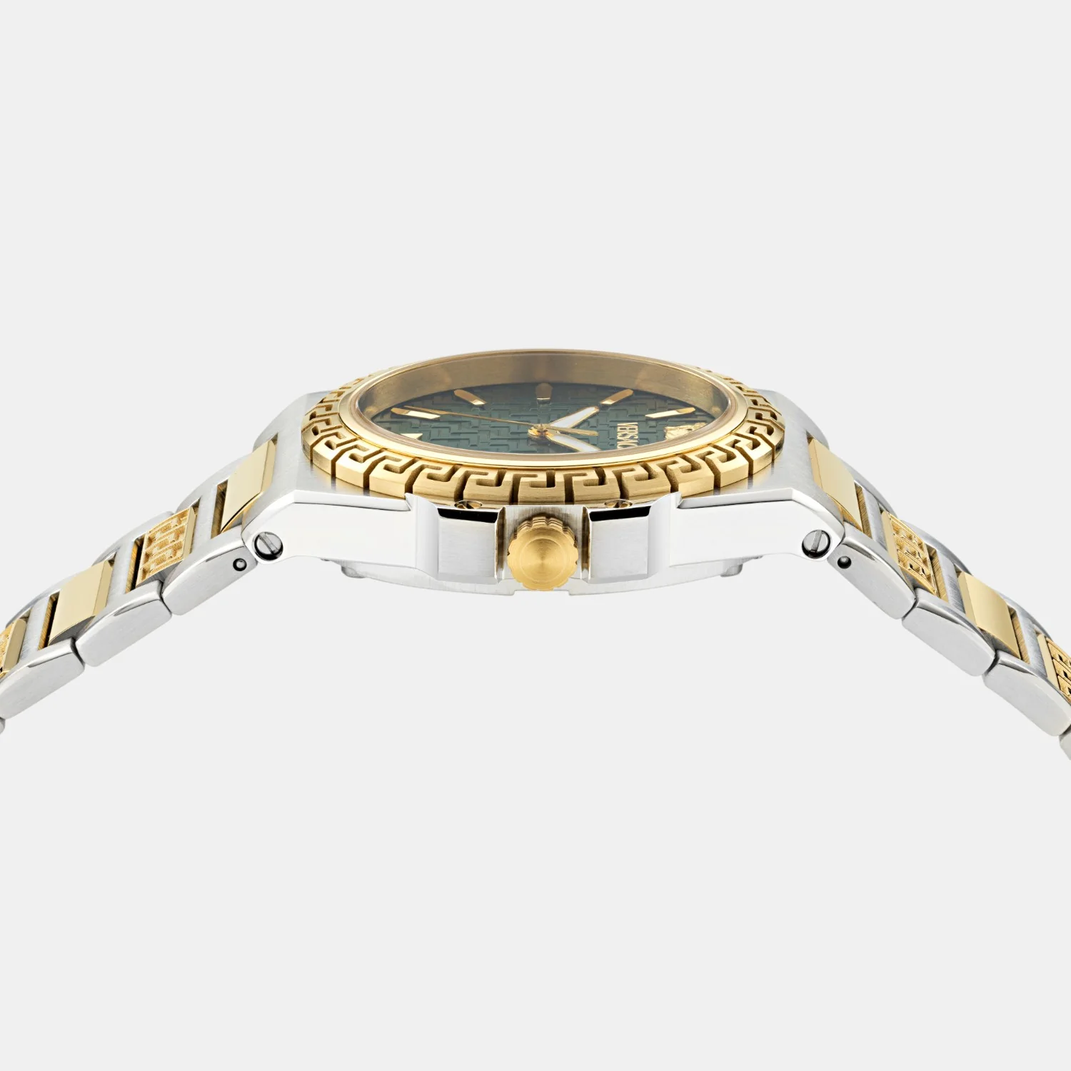 Greca Reaction Women Quartz Green Dial Analog Stainless Steel Watch VE0D00425 - Image 2