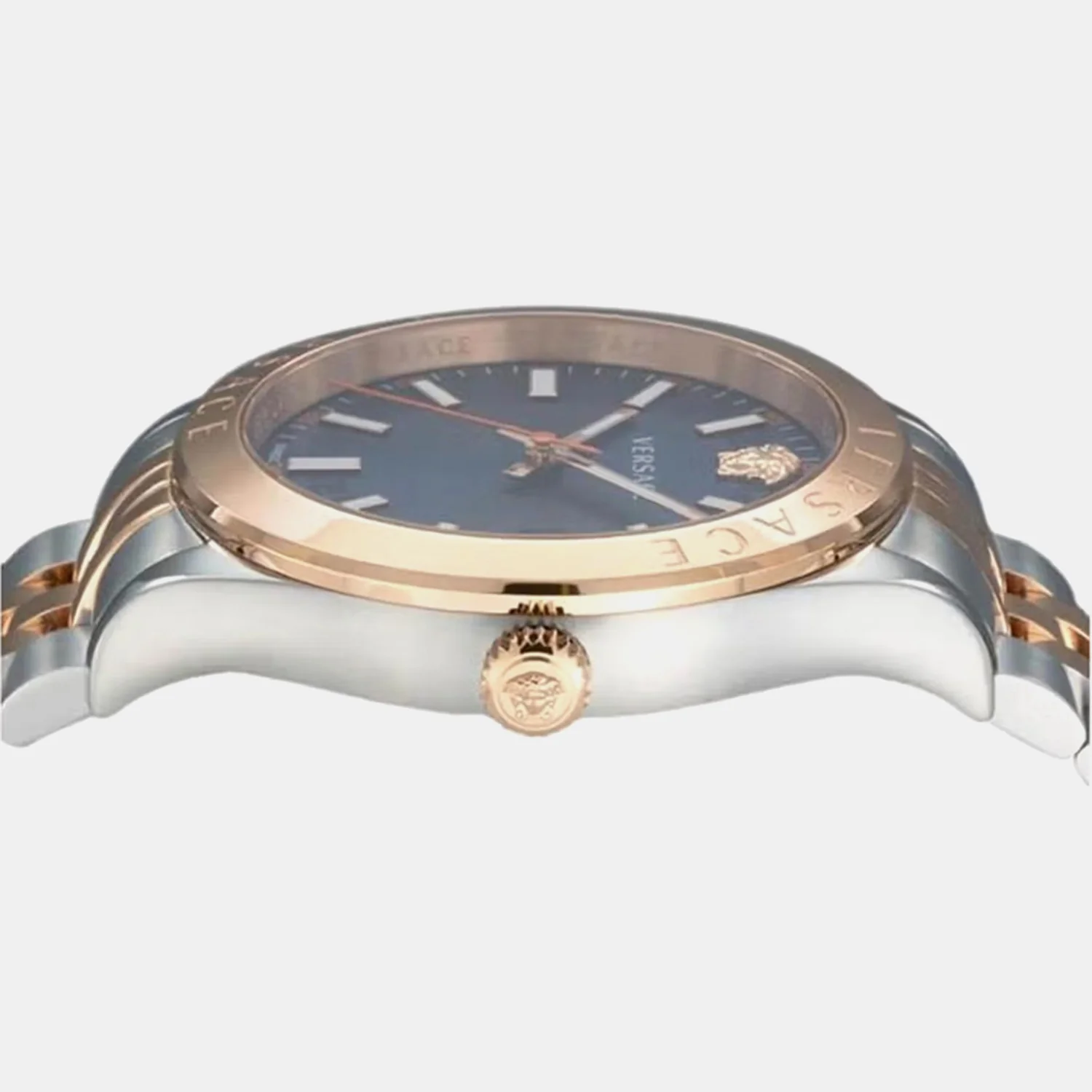 Hellenyium Men Quartz Blue Dial Analog Stainless Steel Watch VEVK01424 - Image 5