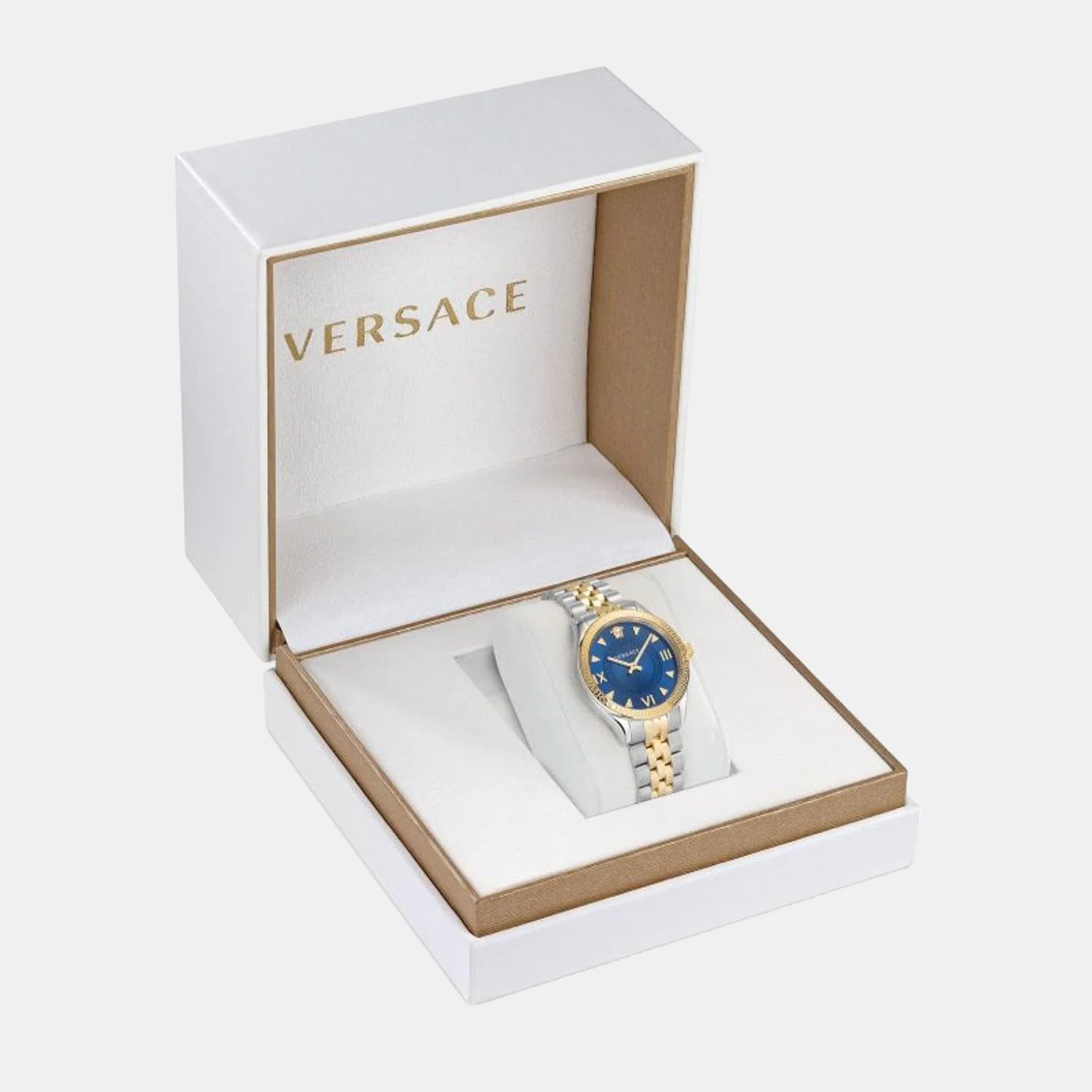 Hellenyium Women Quartz Blue Dial Analog Stainless Steel Watch VE2S00522 - Image 4