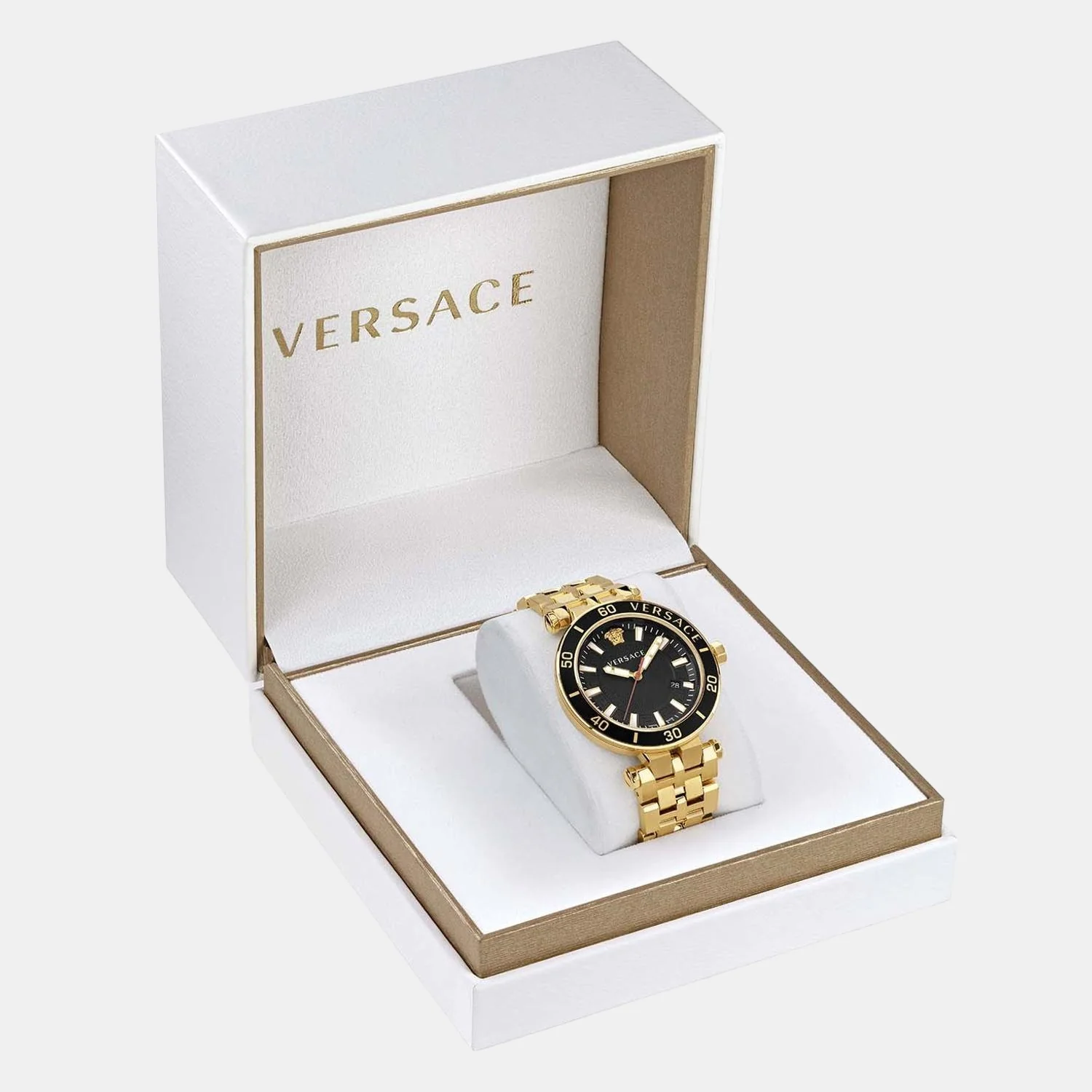 Men Quartz Black Dial Analog Stainless Steel Watch VEZ300721 - Image 7