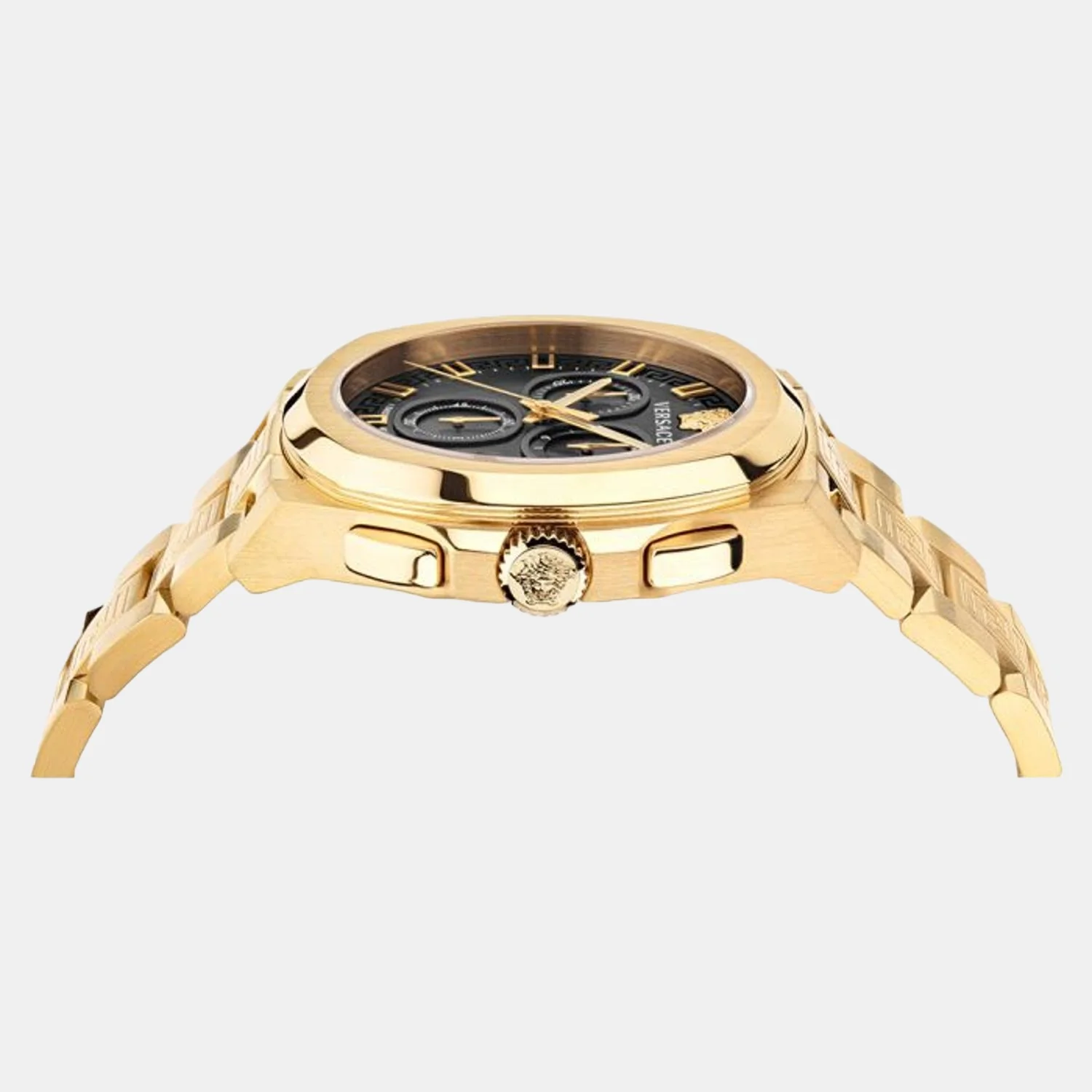 Men Quartz Black Dial Analog Stainless Steel Watch VEZ800621 - Image 2