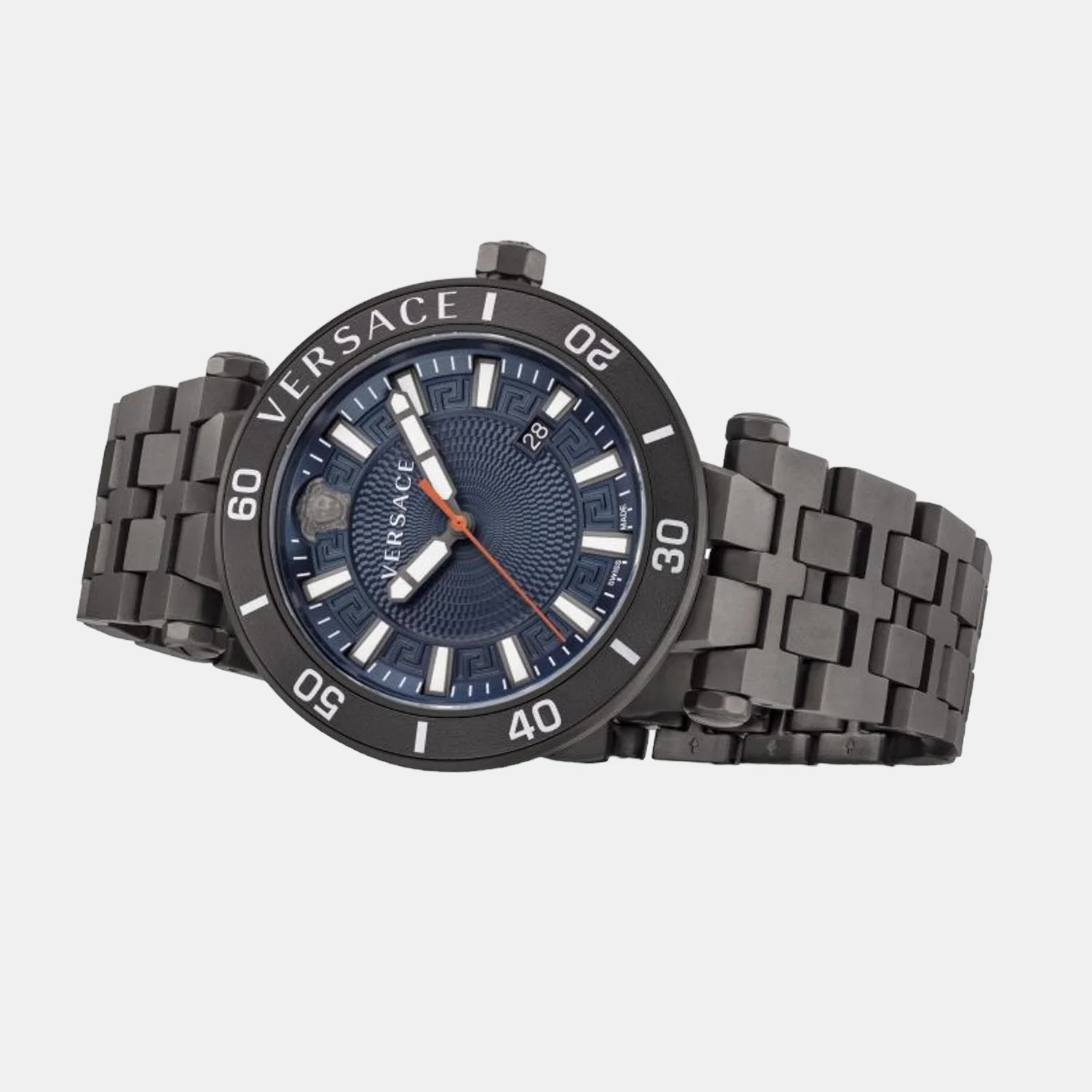 Men Quartz Blue Dial Analog Stainless Steel Watch VEZ300621 - Image 5