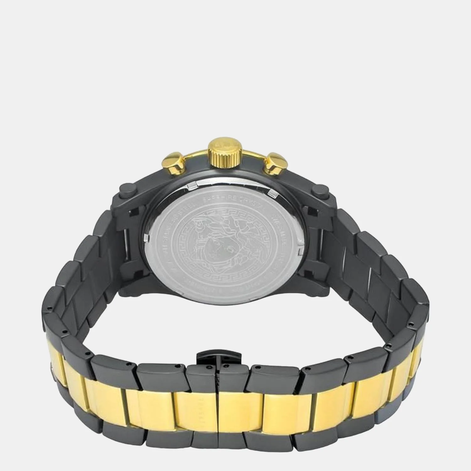 Men Quartz Grey Dial Chronograph Stainless Steel Watch VEV800519 - Image 3