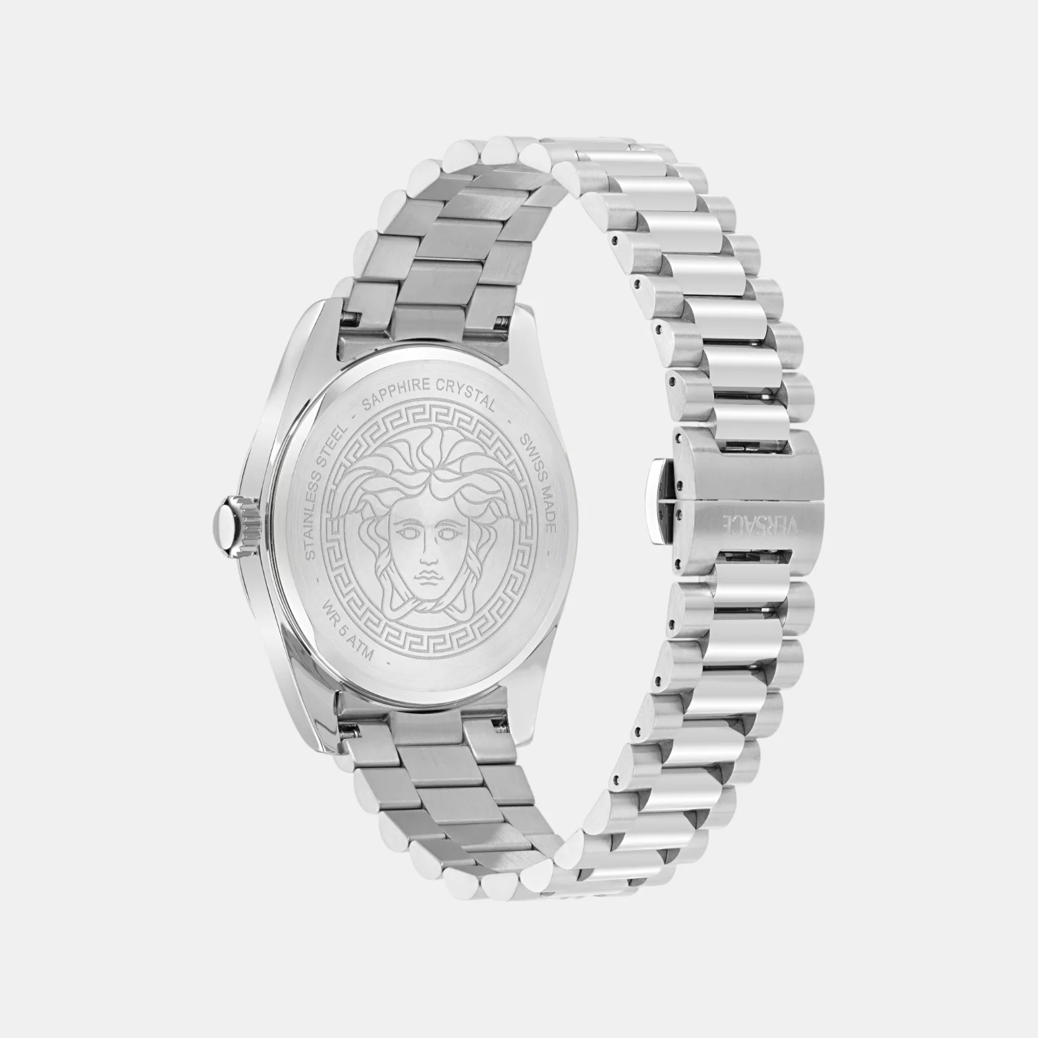 Millenyium Men Quartz Blue Dial Analog Stainless Steel Watch VE0G00325 - Image 3
