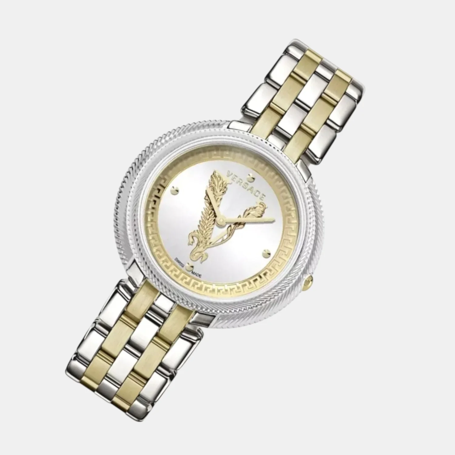 New Thea Women Quartz Silver Dial Analog Stainless Steel Watch VE2CA0623 - Image 2