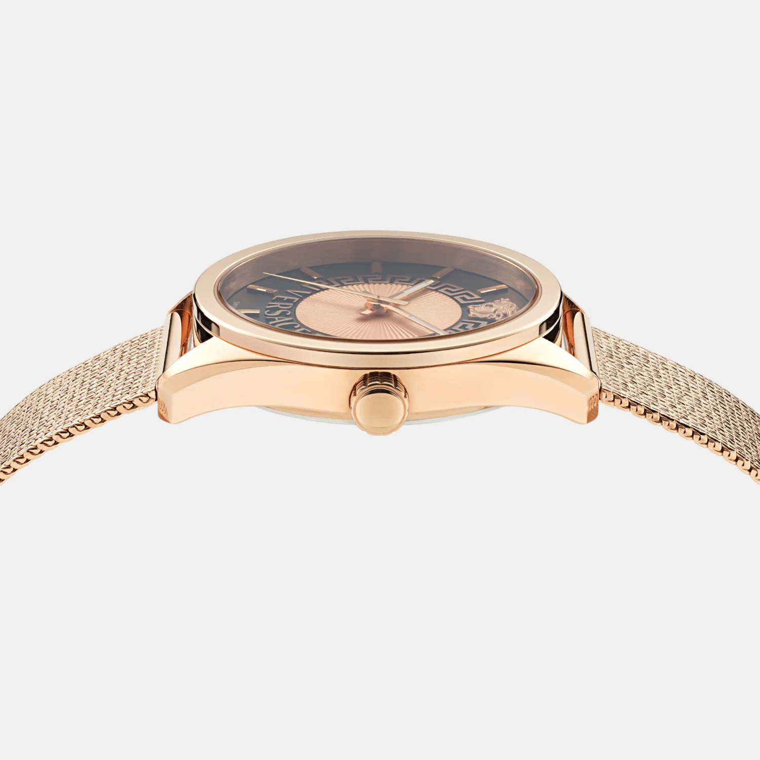 New V-Circle Women Quartz Two Tone Dial Analog Stainless Steel Watch VE8A00524 - Image 2