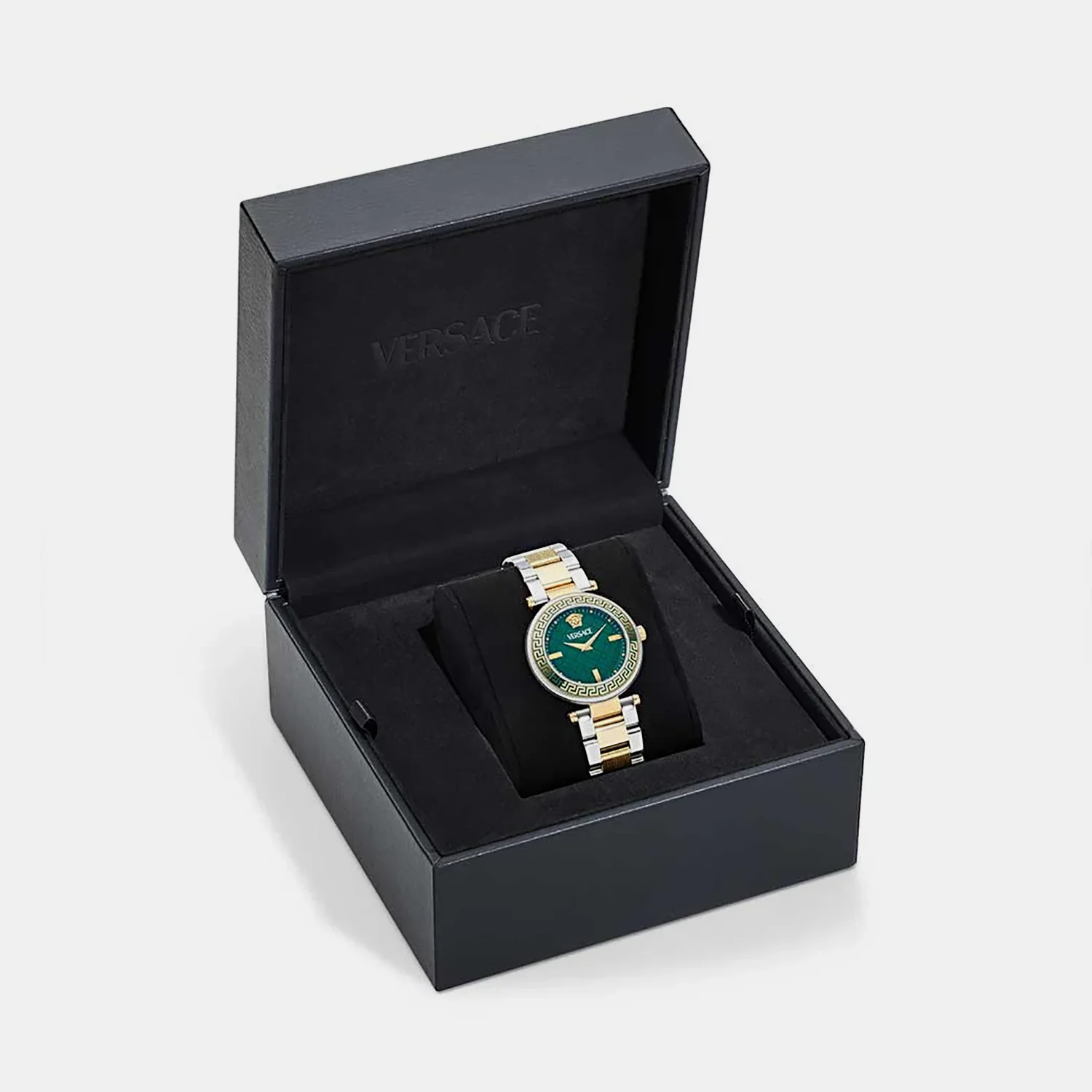 Reve Women Quartz Green Dial Analog Stainless Steel Watch VE8B00524 - Image 5