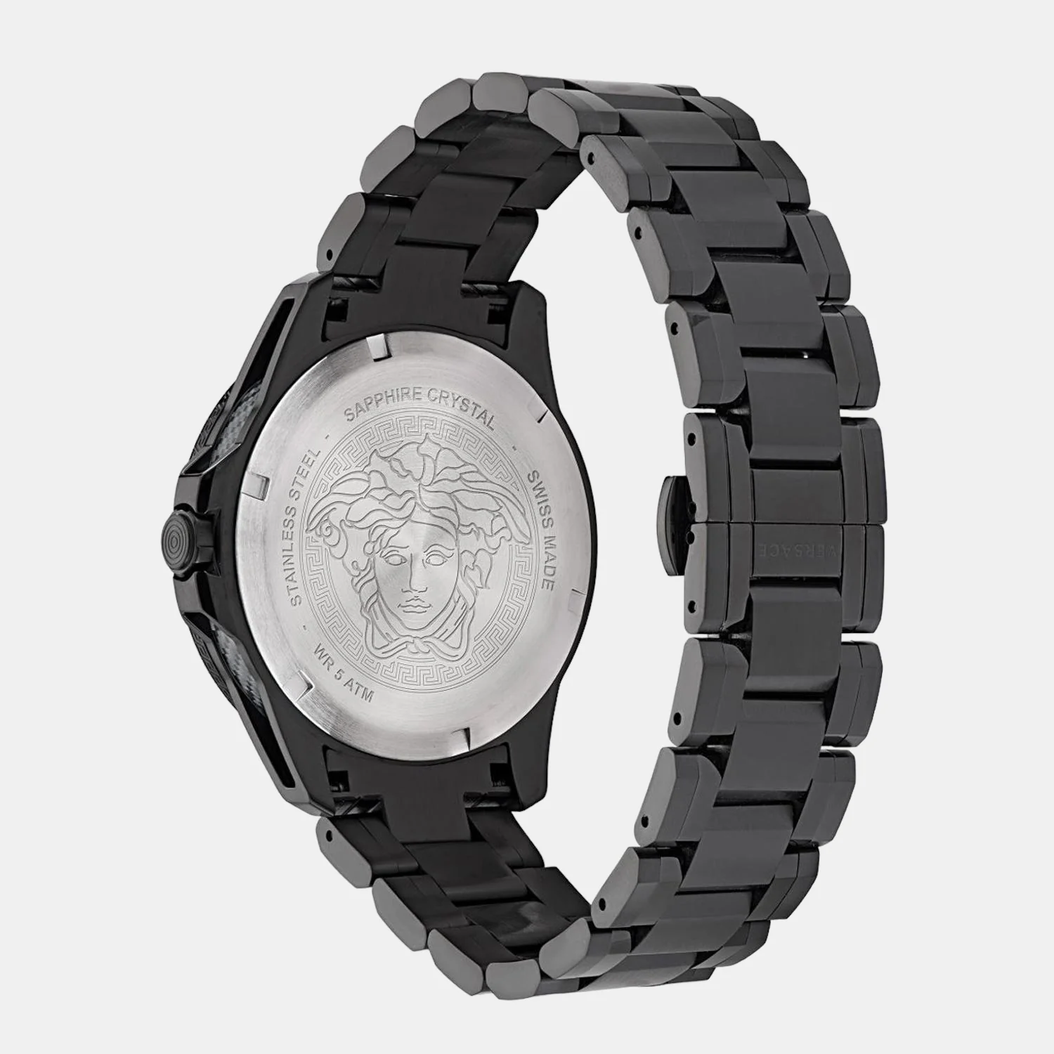 Sport Tech Men Quartz Black Dial Analog Stainless Steel Watch VE2W00622 - Image 2