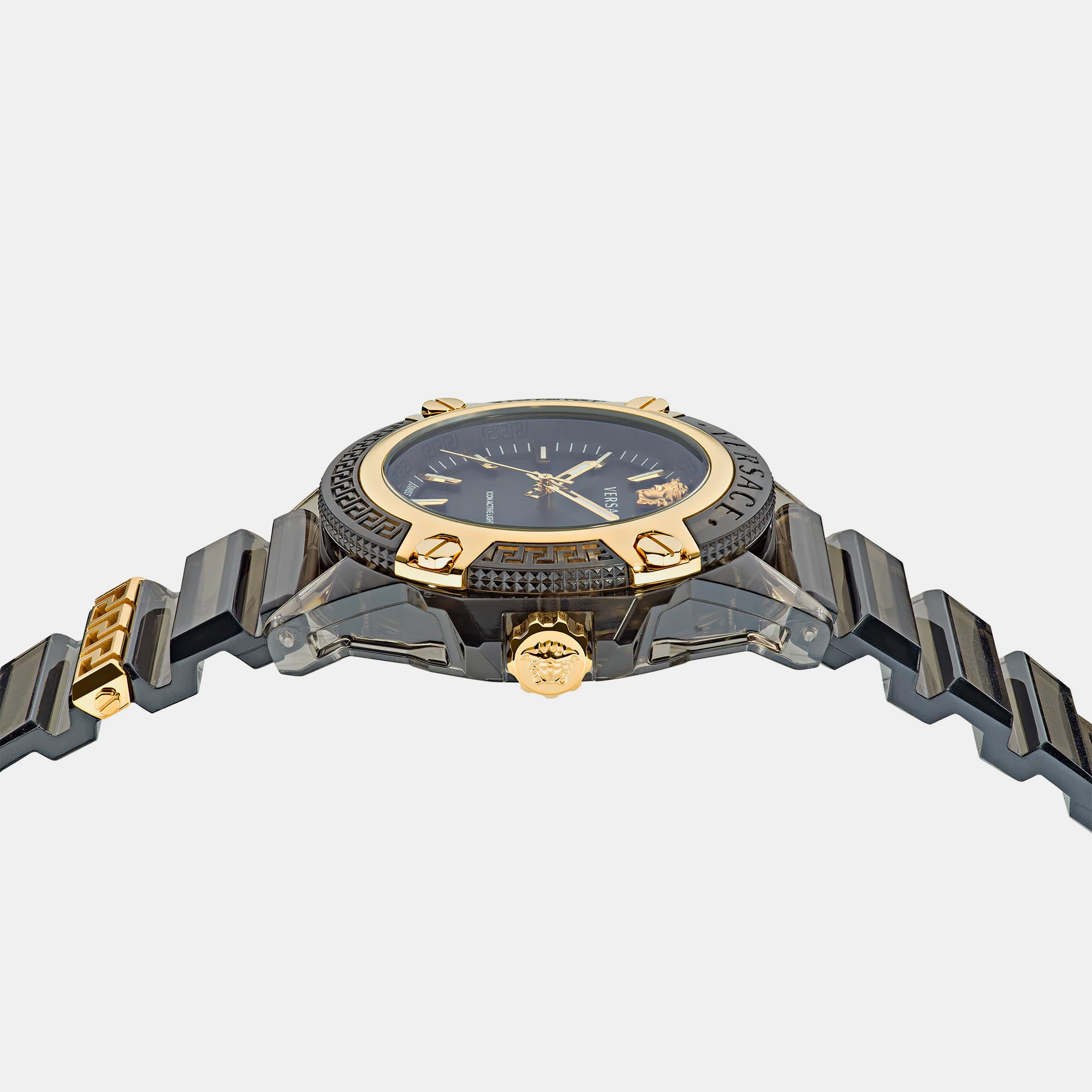 Unisex Quartz Black Dial Analog Rubber Watch VE6E00123 - Image 3