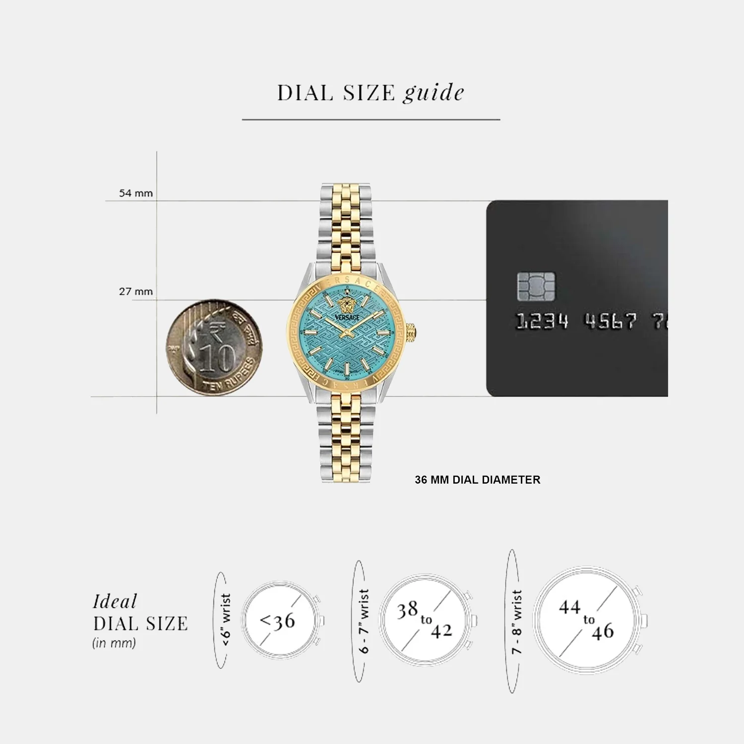 V-Code Lady Women Quartz Blue Dial Analog Stainless Steel Watch VE8I00524 - Image 4
