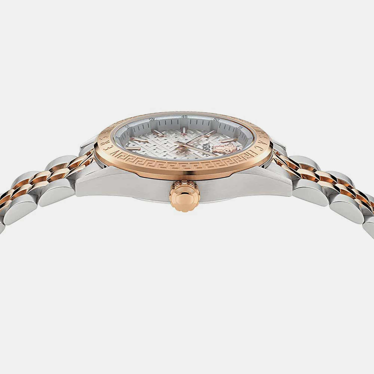 V-Code Lady Women Quartz Silver Dial Analog Stainless Steel Watch VE8I00624 - Image 2