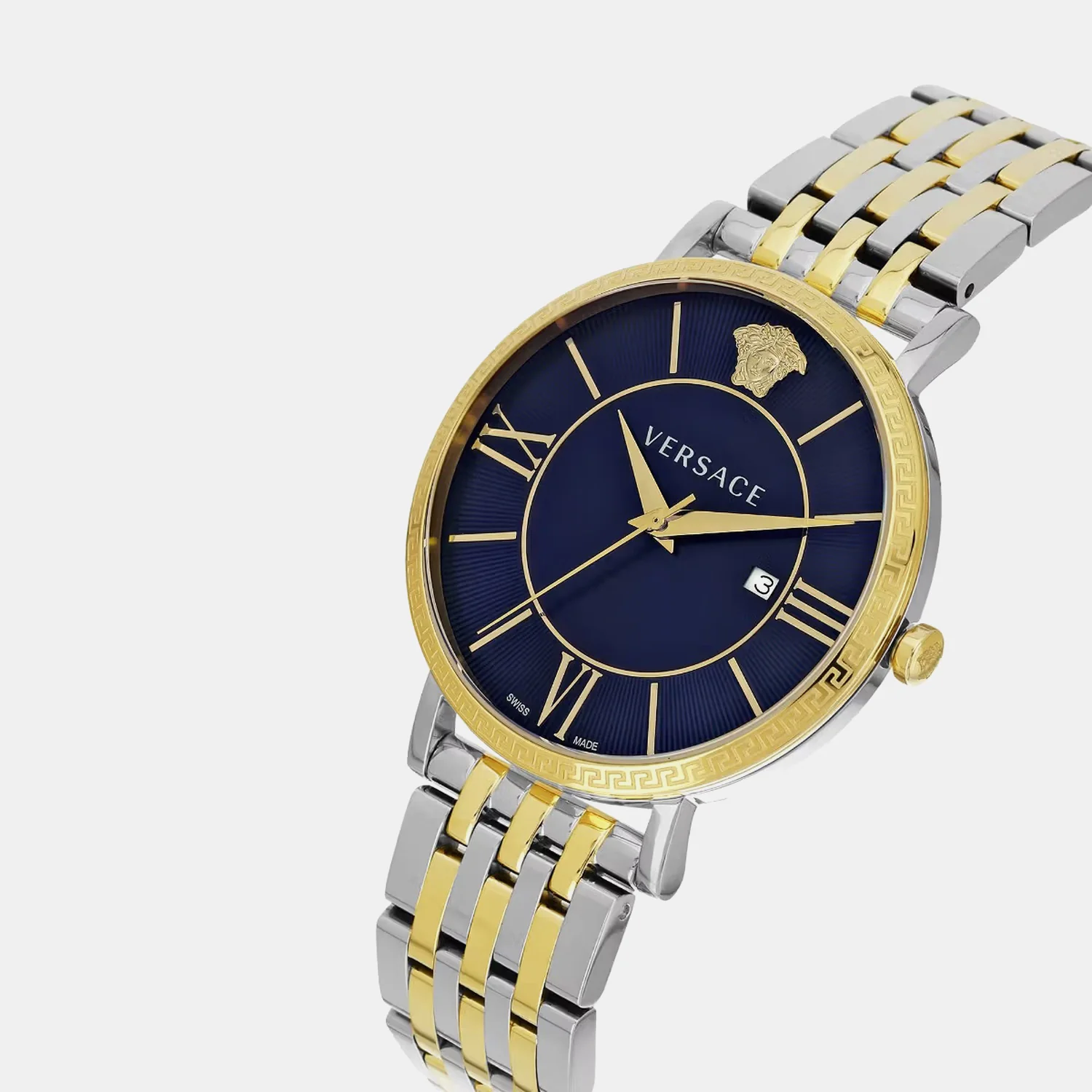 V-Eternal Men Quartz Blue Dial Analog Stainless Steel Watch VENCA0324 - Image 2