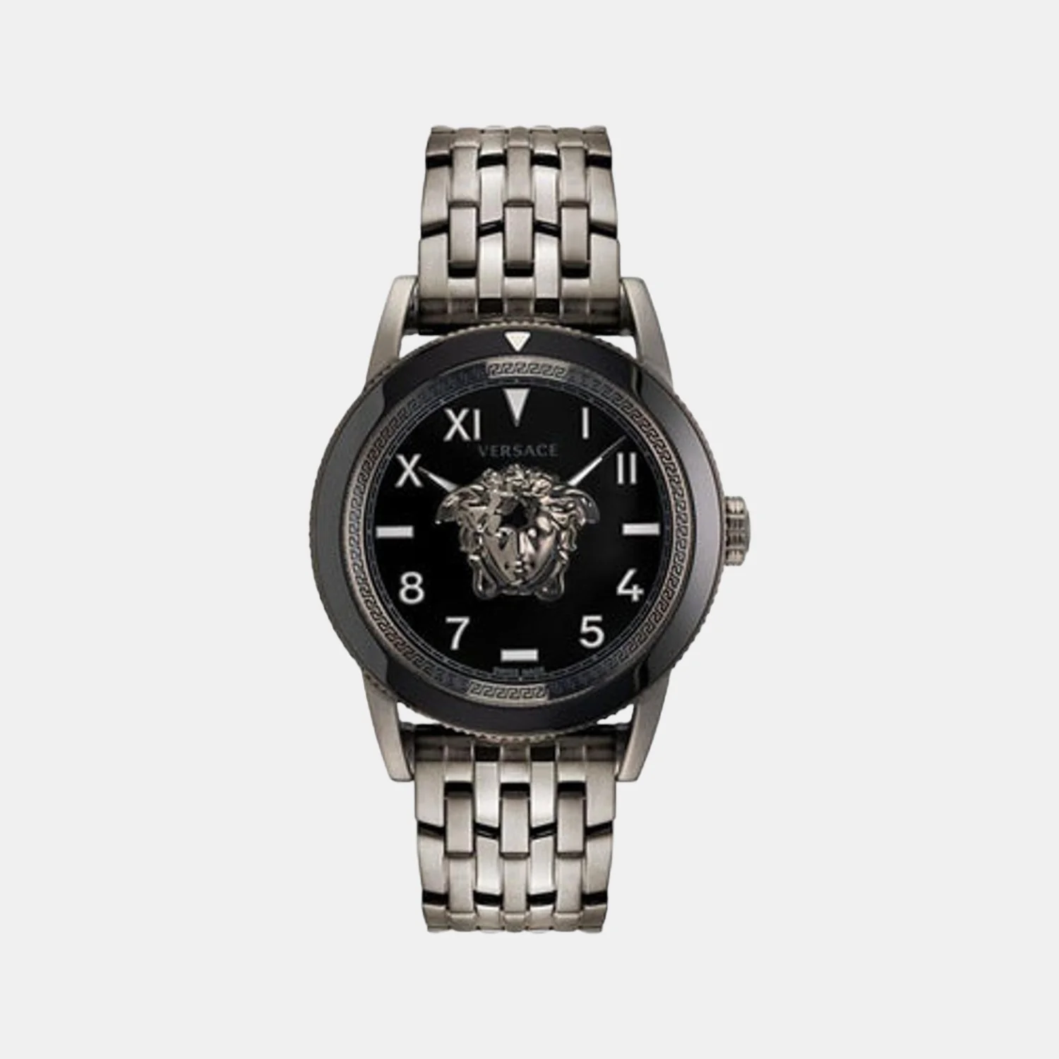 V-Palazzo Men Quartz Black Dial Analog Stainless Steel Watch VE2V00522