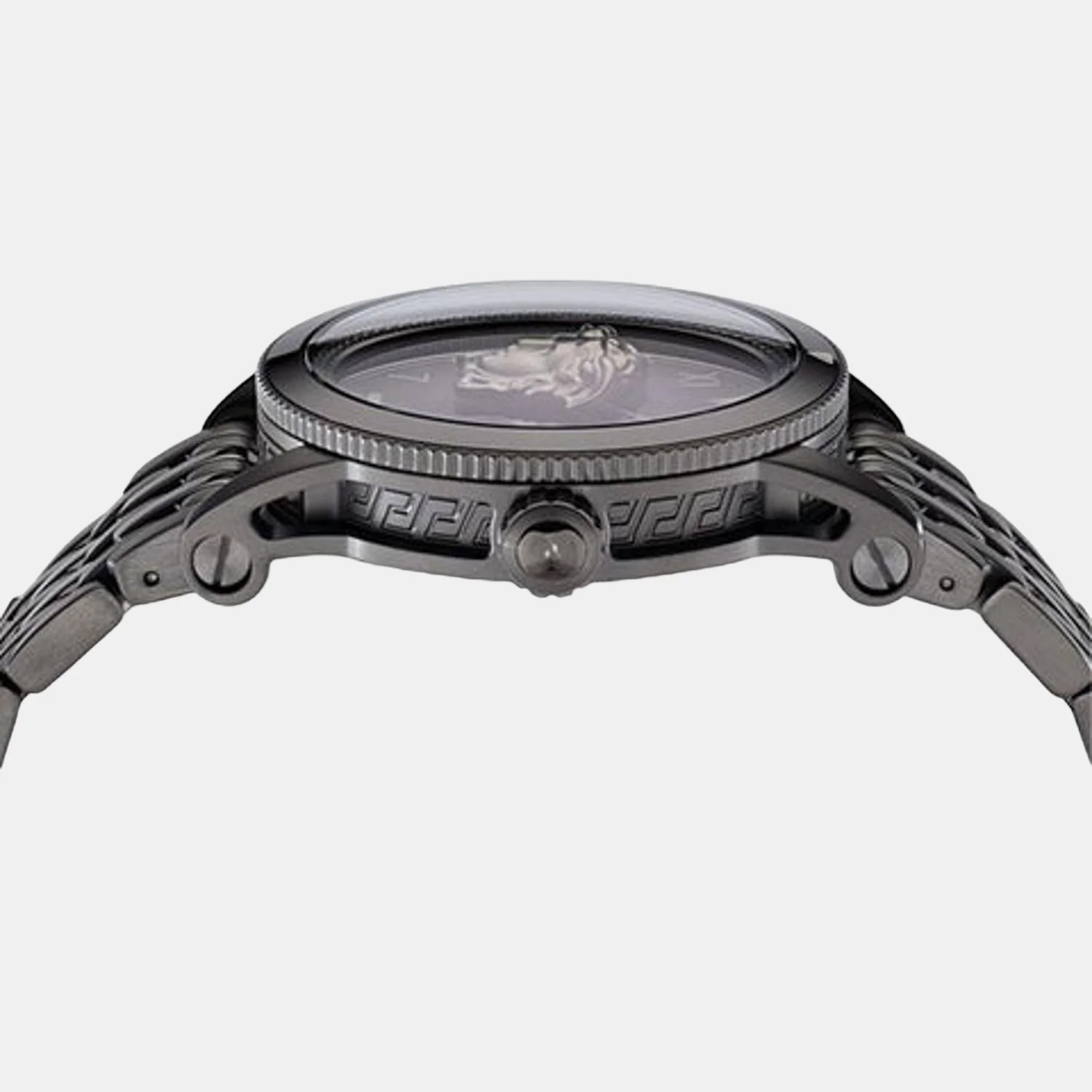 V-Palazzo Men Quartz Black Dial Analog Stainless Steel Watch VE2V00522 - Image 3