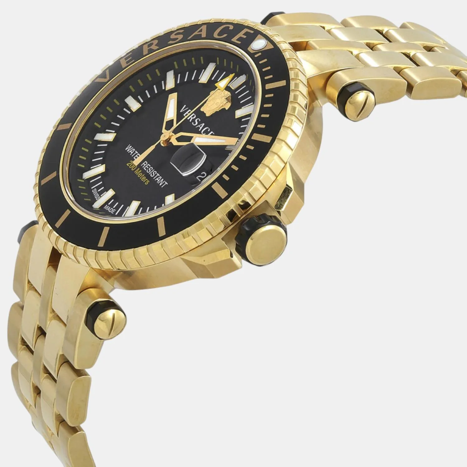 V-Race Men Quartz Black Dial Analog Stainless Steel Watch VEAK00618 - Image 2