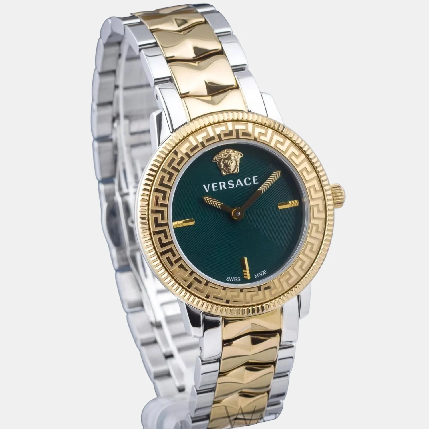 V-Tribute (Wc-2P) Women Quartz Green Dial Analog Stainless Steel Watch VE2P00522 - Image 2