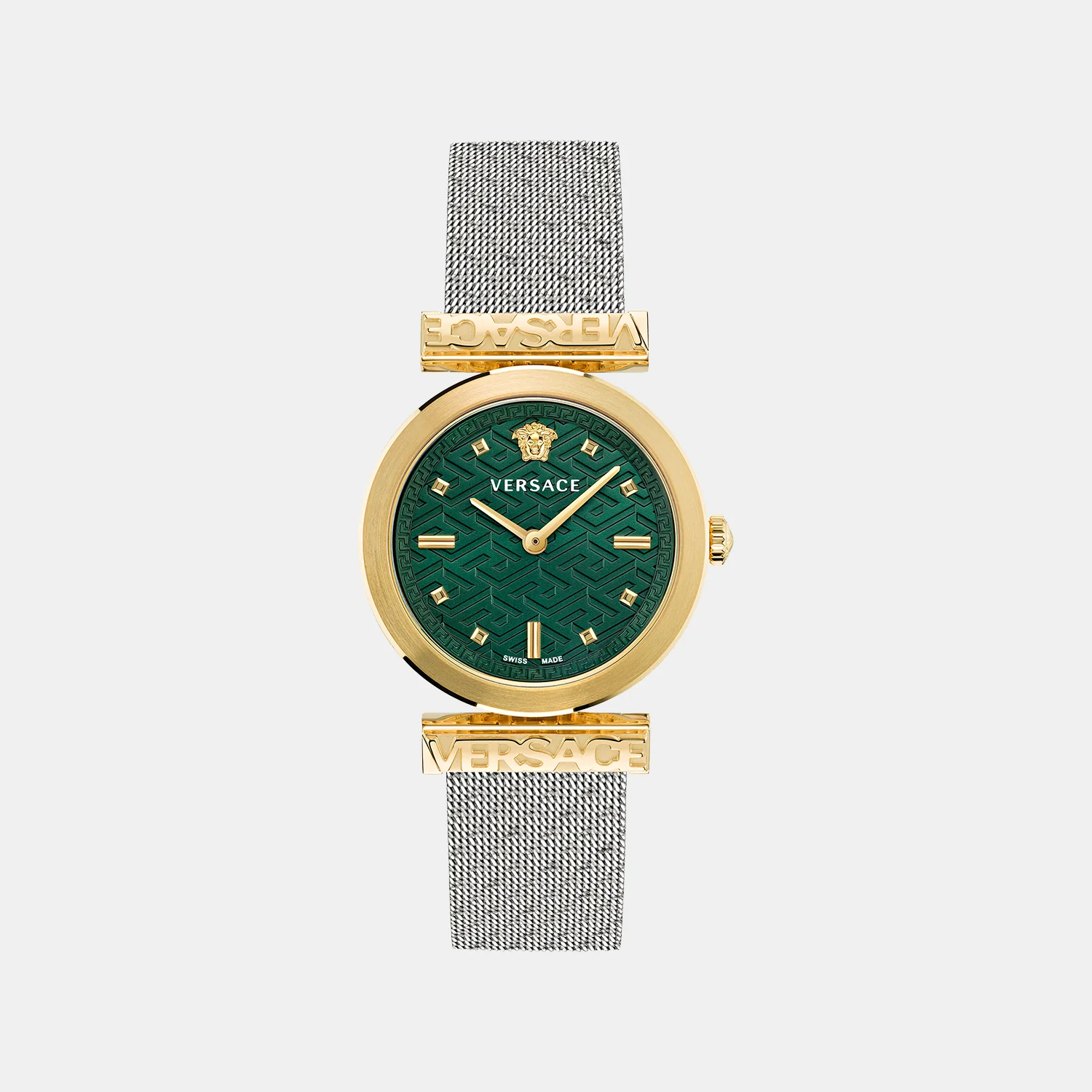 Versace Regalia(Wc-6J) Women Quartz Green Dial Analog Stainless Steel Watch VE6J00623 - Image 2