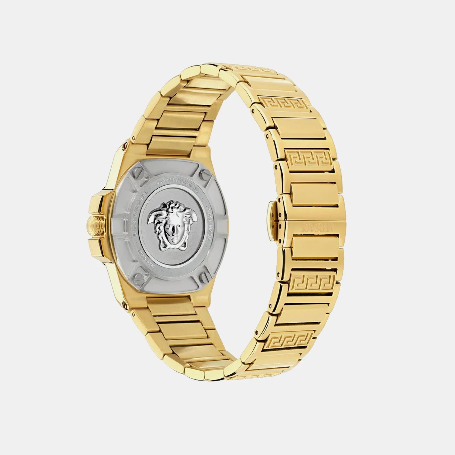 Greca Reaction Lady(Wc-0D Women Quartz Black Dial Analog Stainless Steel Watch VE0D00525 - Image 2