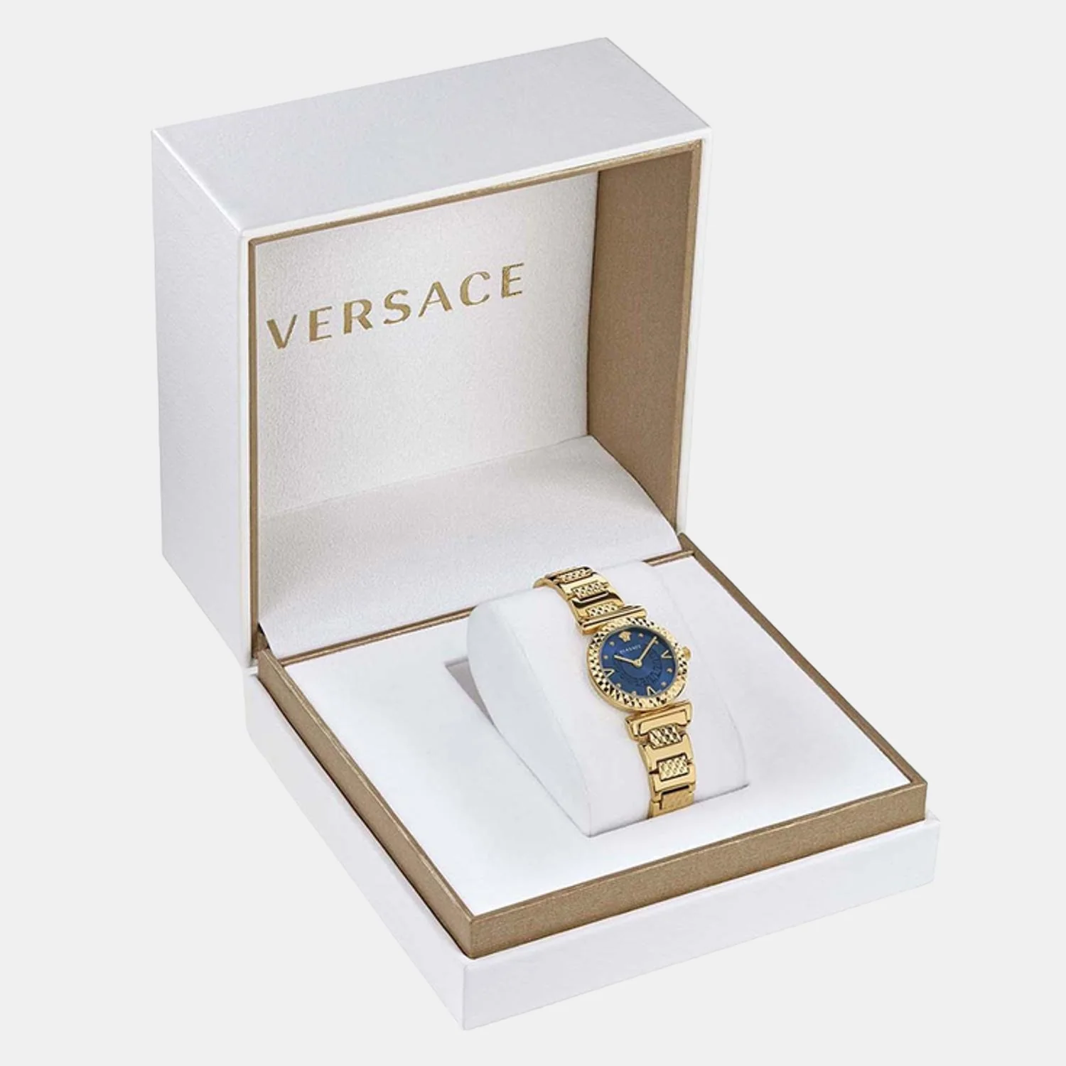 Women Quartz Blue Dial Analog Stainless Steel Watch VEAA01420 - Image 5