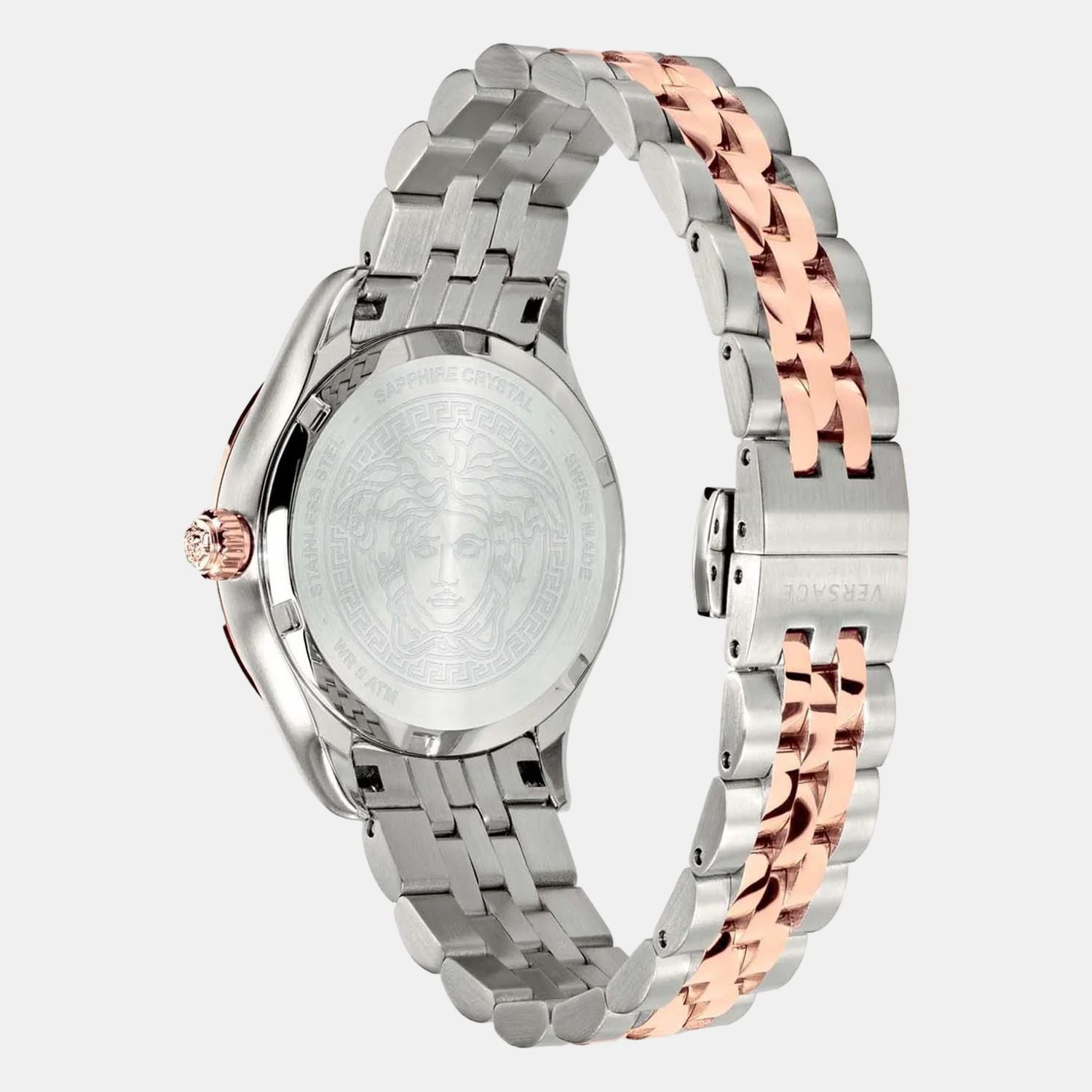 Women Quartz Gold Dial Analog Stainless Steel Watch VEHU00620 - Image 2
