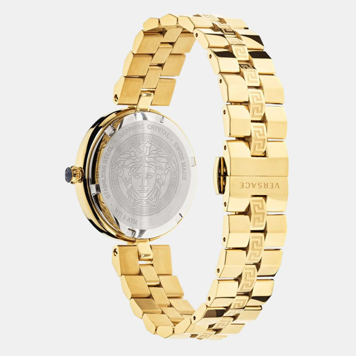 Women Quartz Gold Dial Analog Stainless Steel Watch VEZ400421 - Image 2