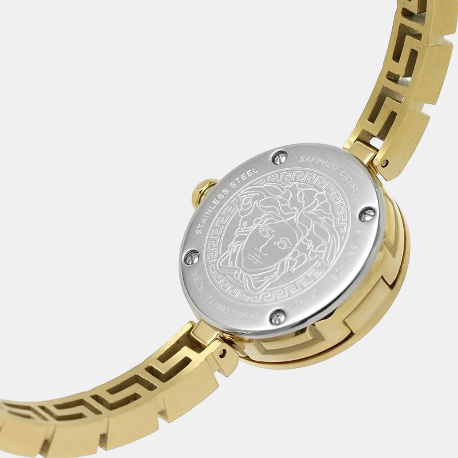 Women Quartz Gold Dial Analog Stainless Steel Watch VEZ500121 - Image 8
