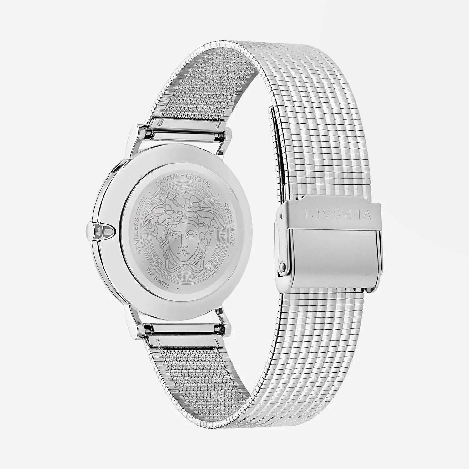 Women Quartz Silver Dial Analog Stainless Steel Watch VE3M00422 - Image 2