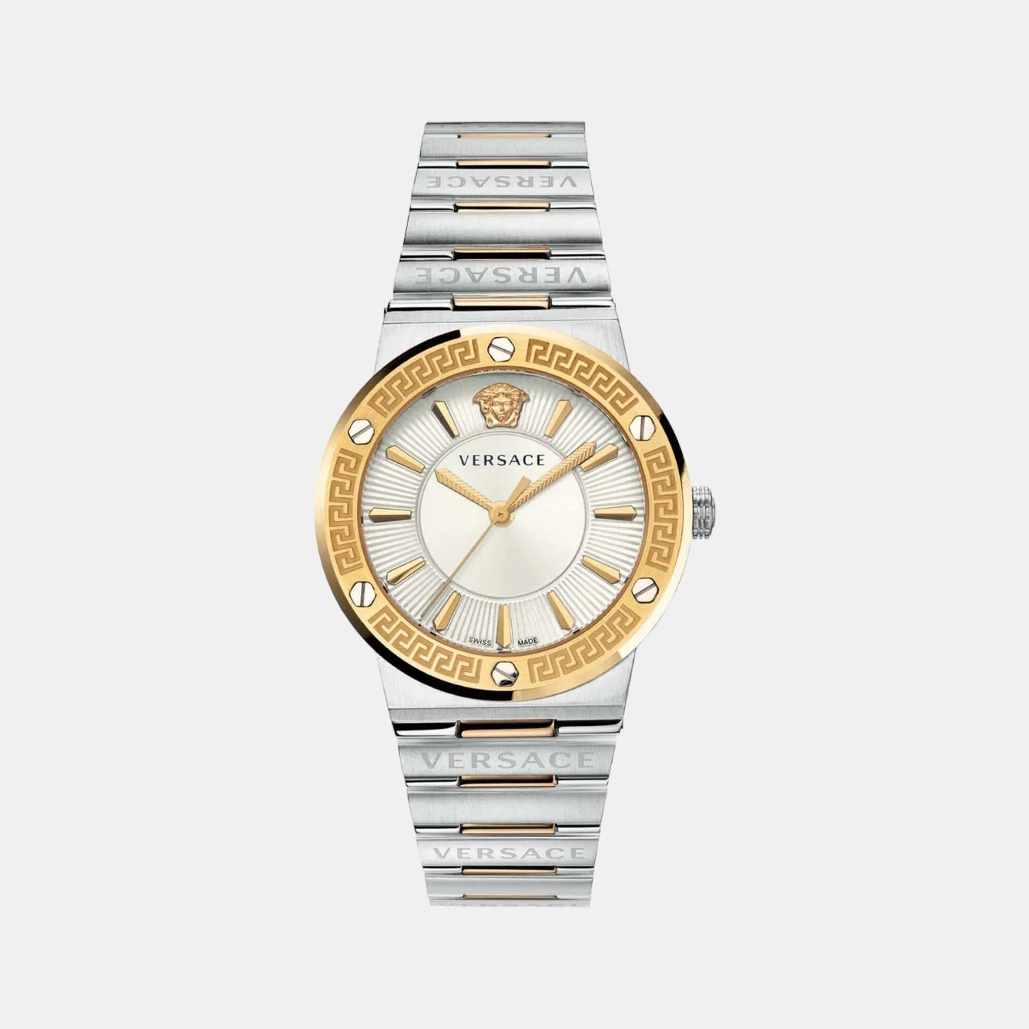 Women Quartz Silver Dial Analog Stainless Steel Watch VEVH00620