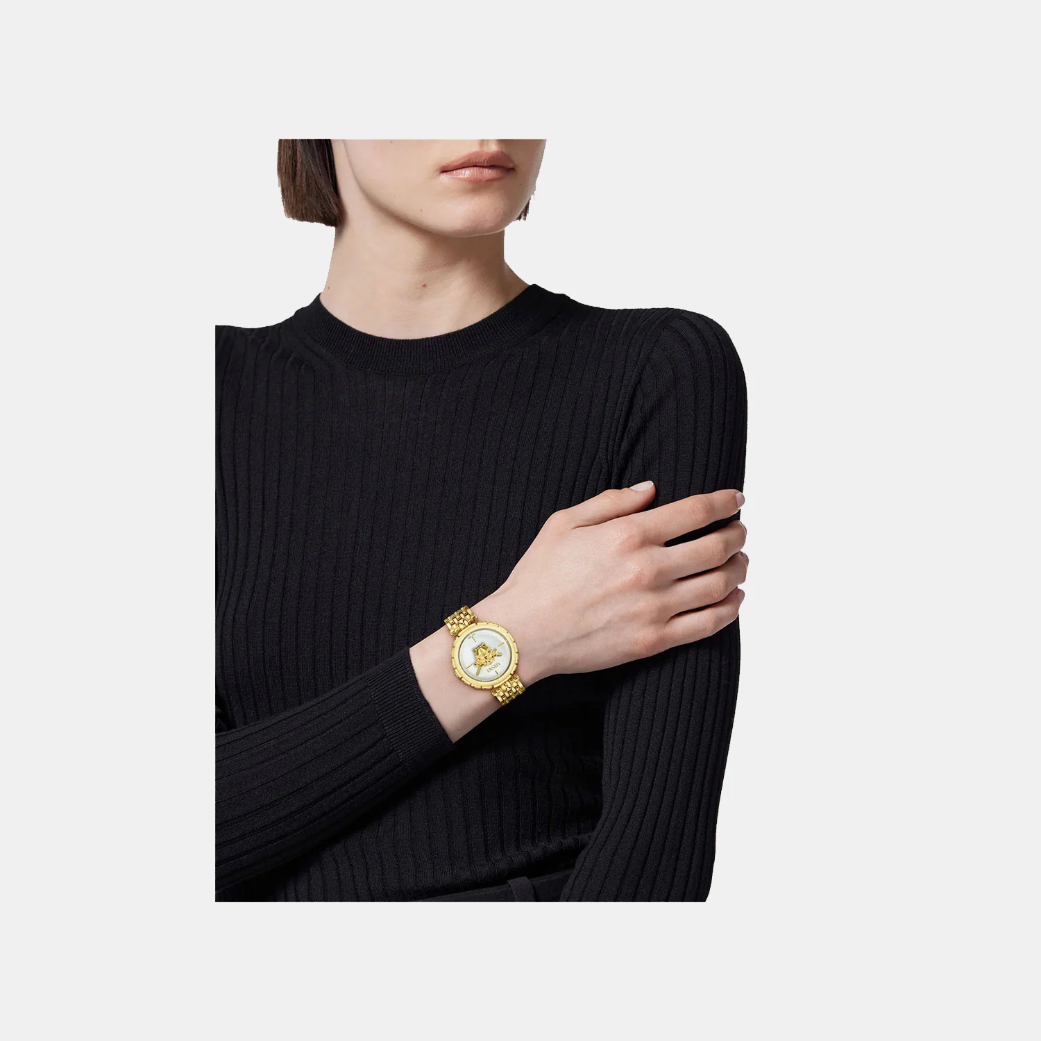 Women Quartz Silver White Dial Analog Stainless Steel Watch VE9D00524 - Image 4