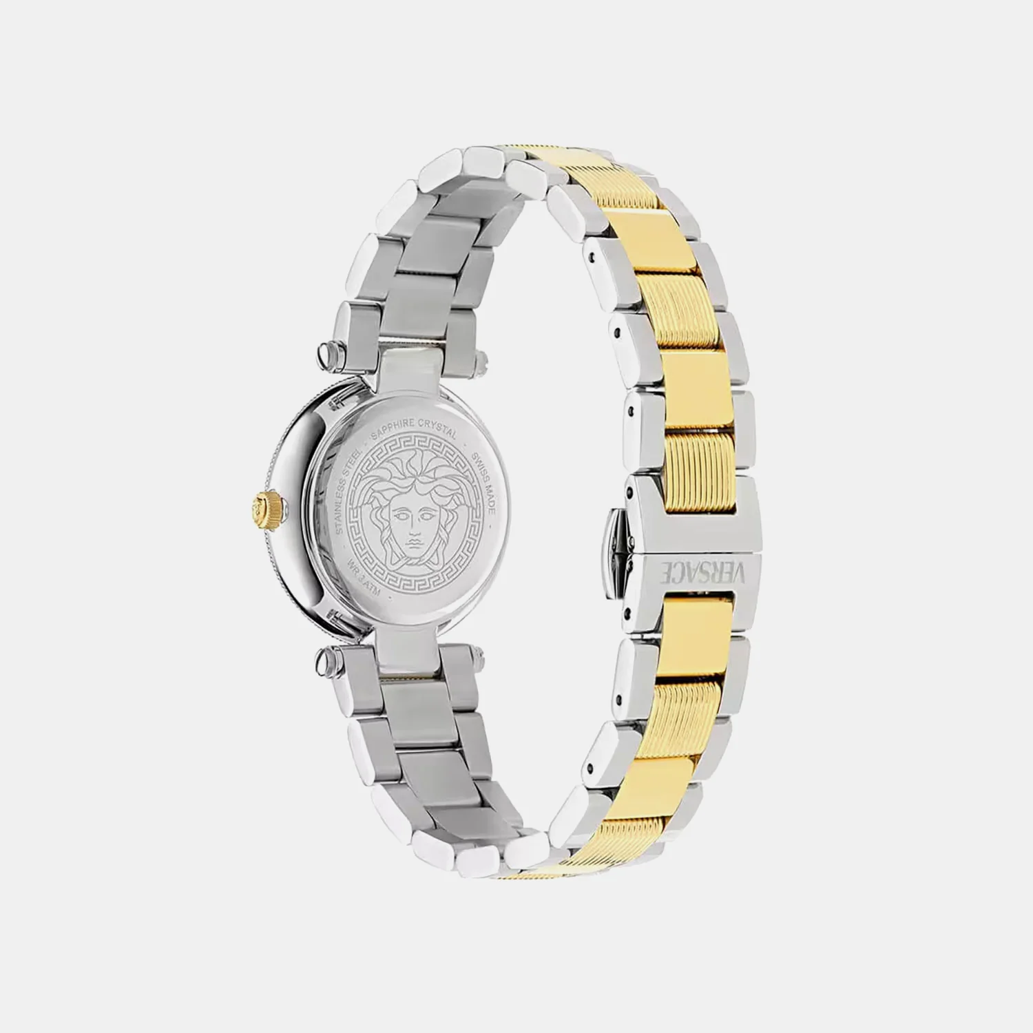 Women Quartz Silver White Dial Analog Stainless Steel Watch VEBFA0224 - Image 3