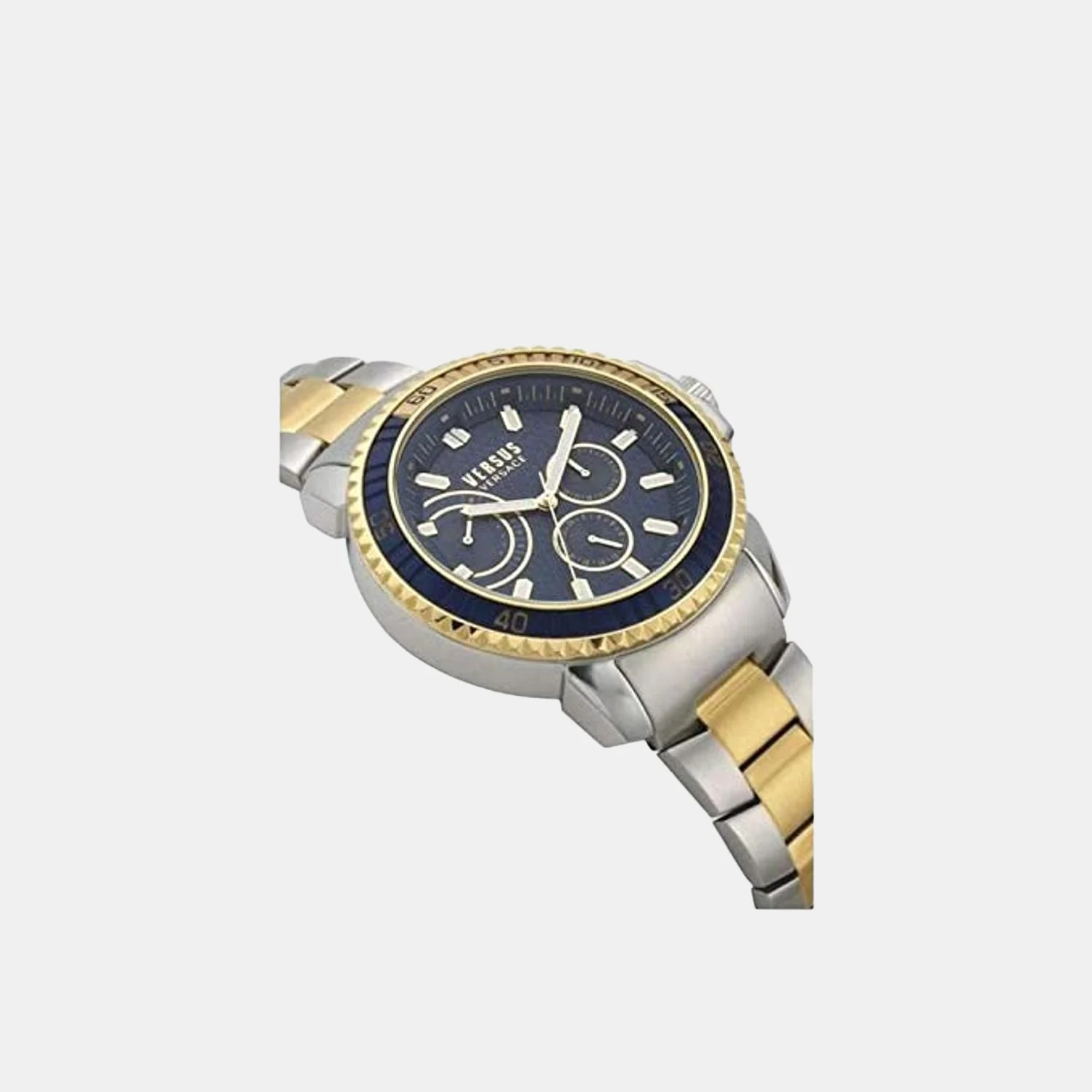 Men Quartz Blue Dial Analog Stainless Steel Watch VSPLO0719 - Image 2