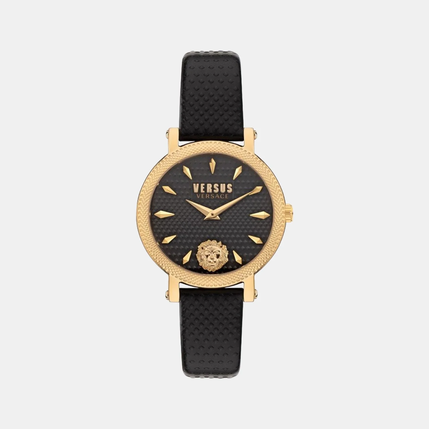 Women Quartz Black Dial Analog Leather Watch VSPZX0221