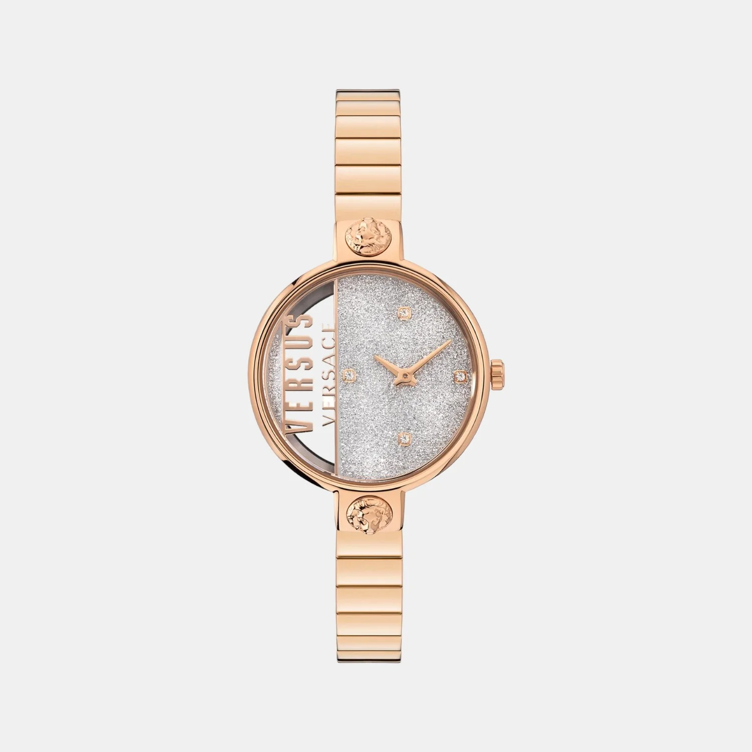 Women Quartz Silver Dial Analog Stainless Steel Watch VSPZV0421