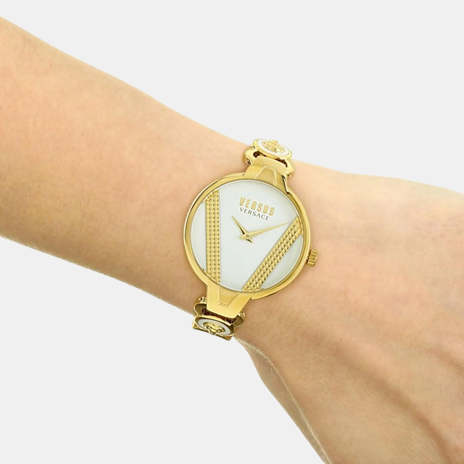 Women Quartz White Dial Analog Stainless Steel Watch VSPER0219 - Image 4